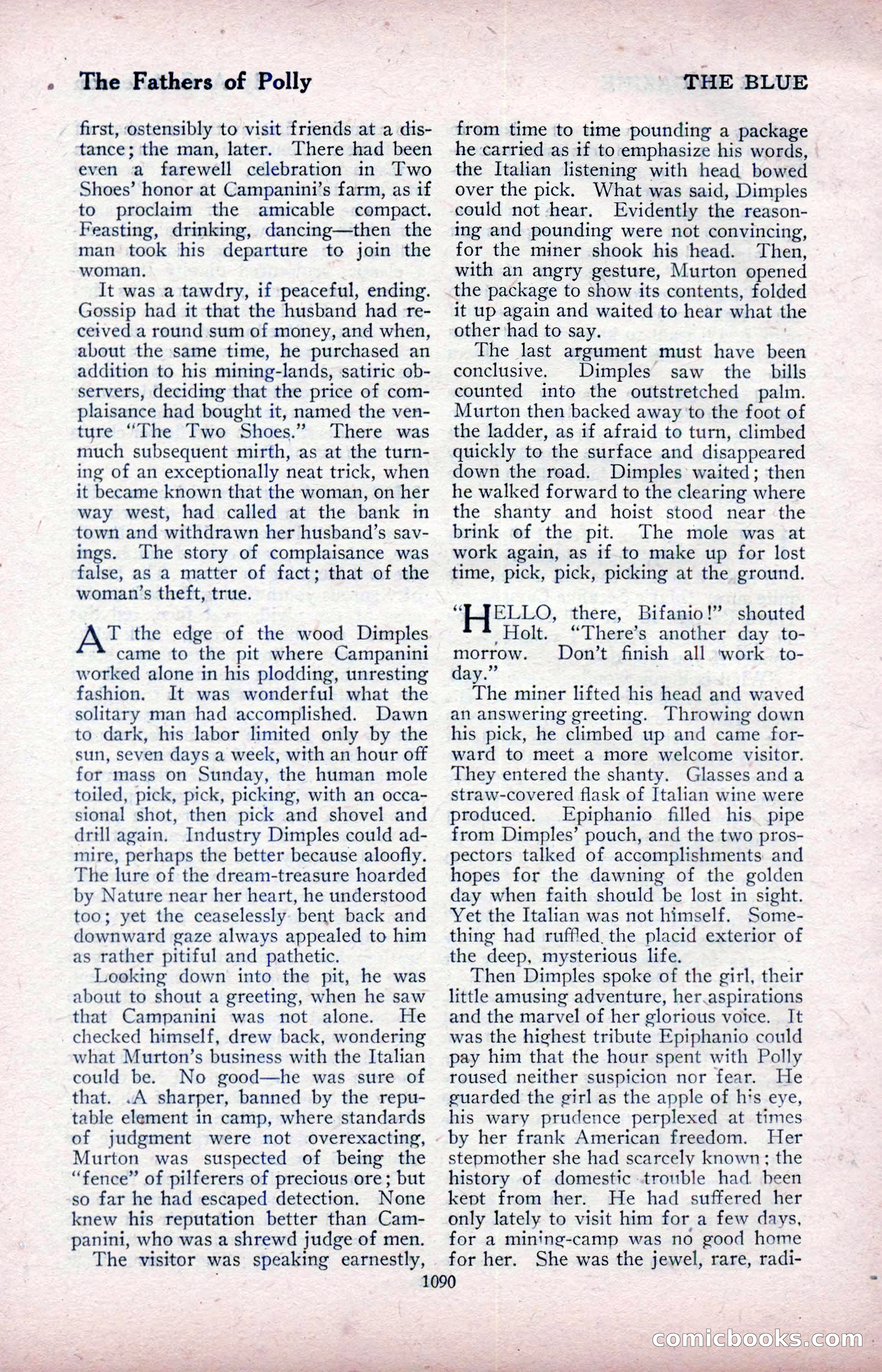 The Blue Book Magazine, April 1918 — page 136 of 212