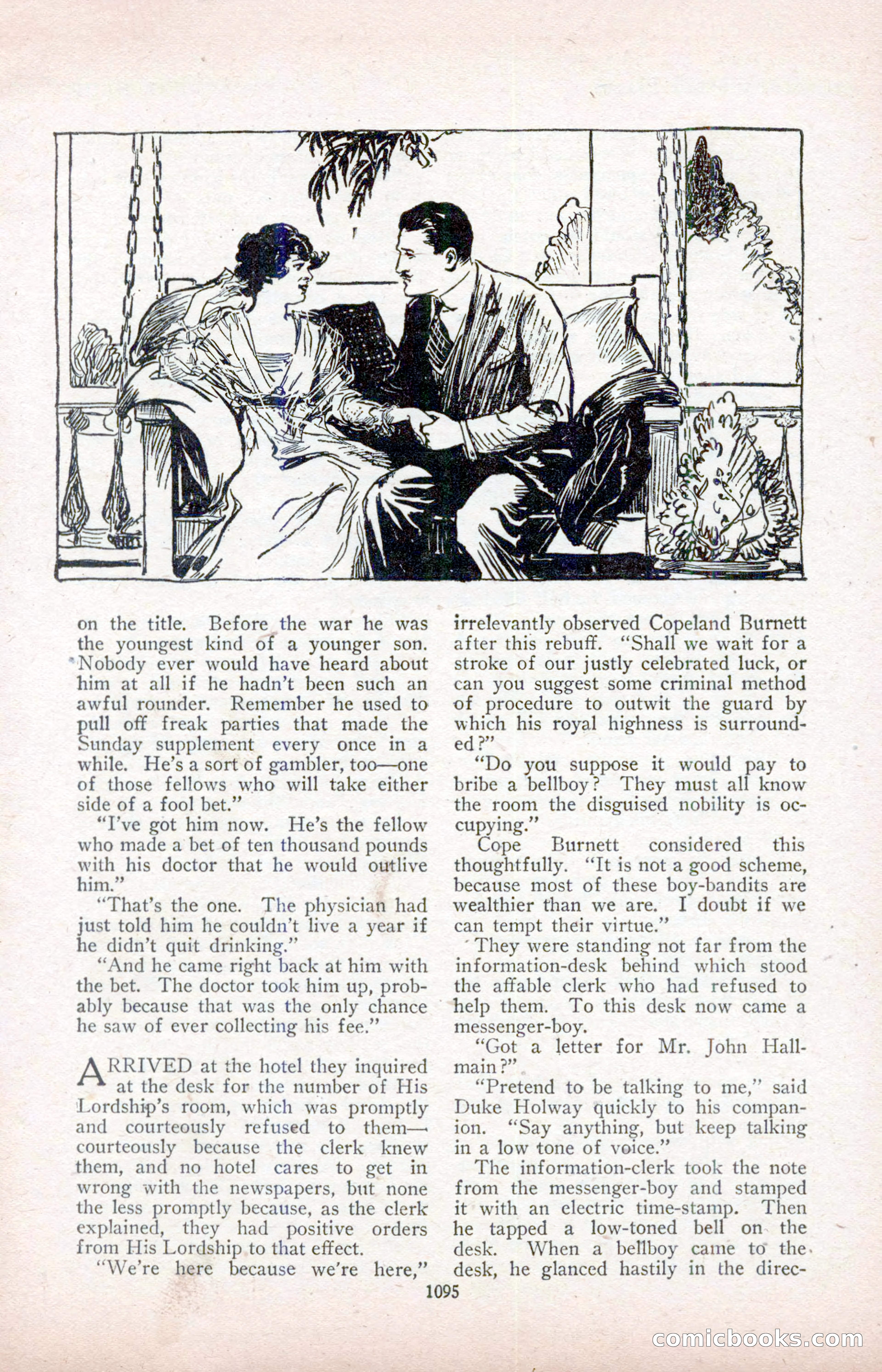 The Blue Book Magazine, April 1918 — page 141 of 212