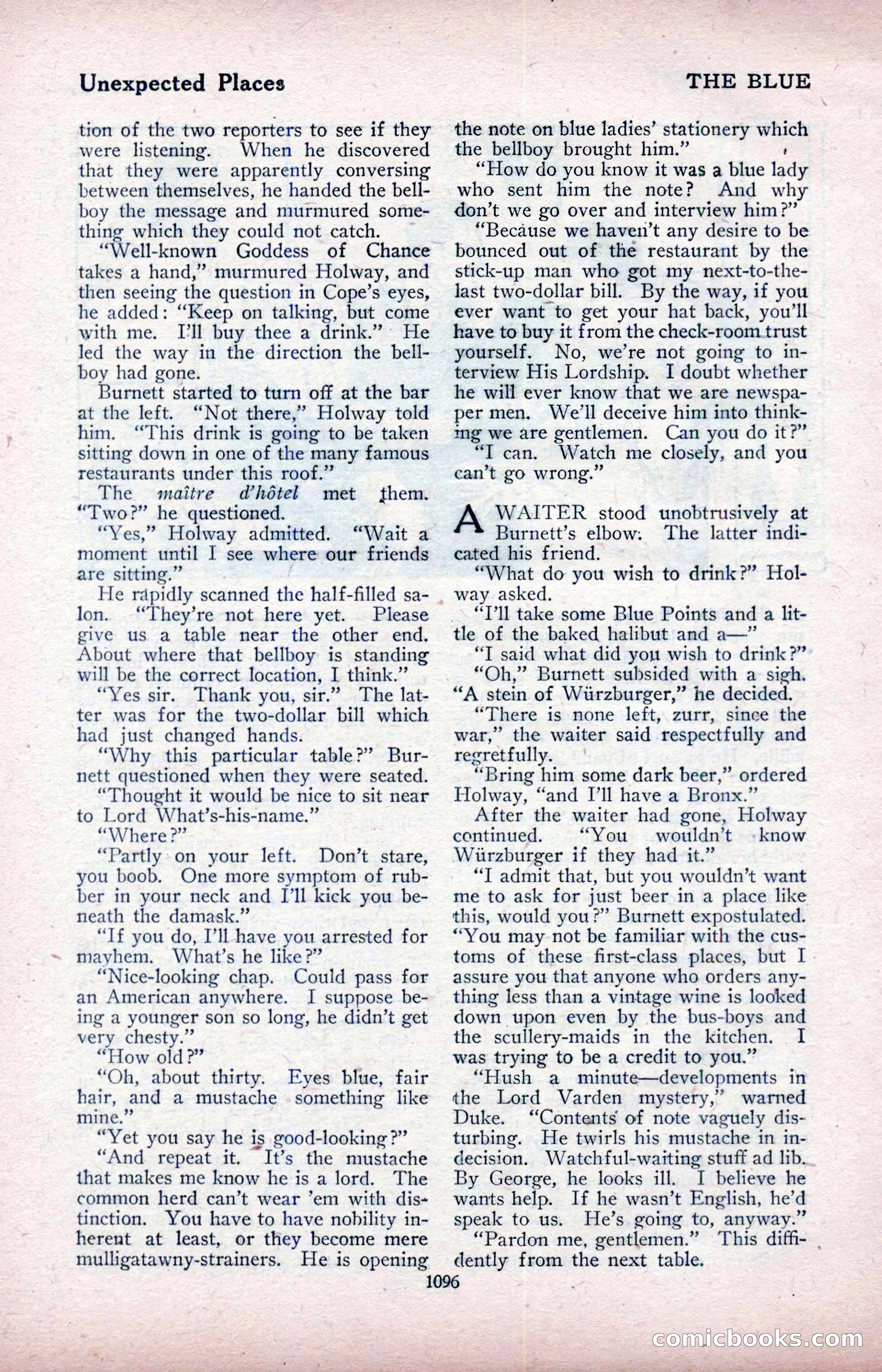 The Blue Book Magazine, April 1918 — page 142 of 212