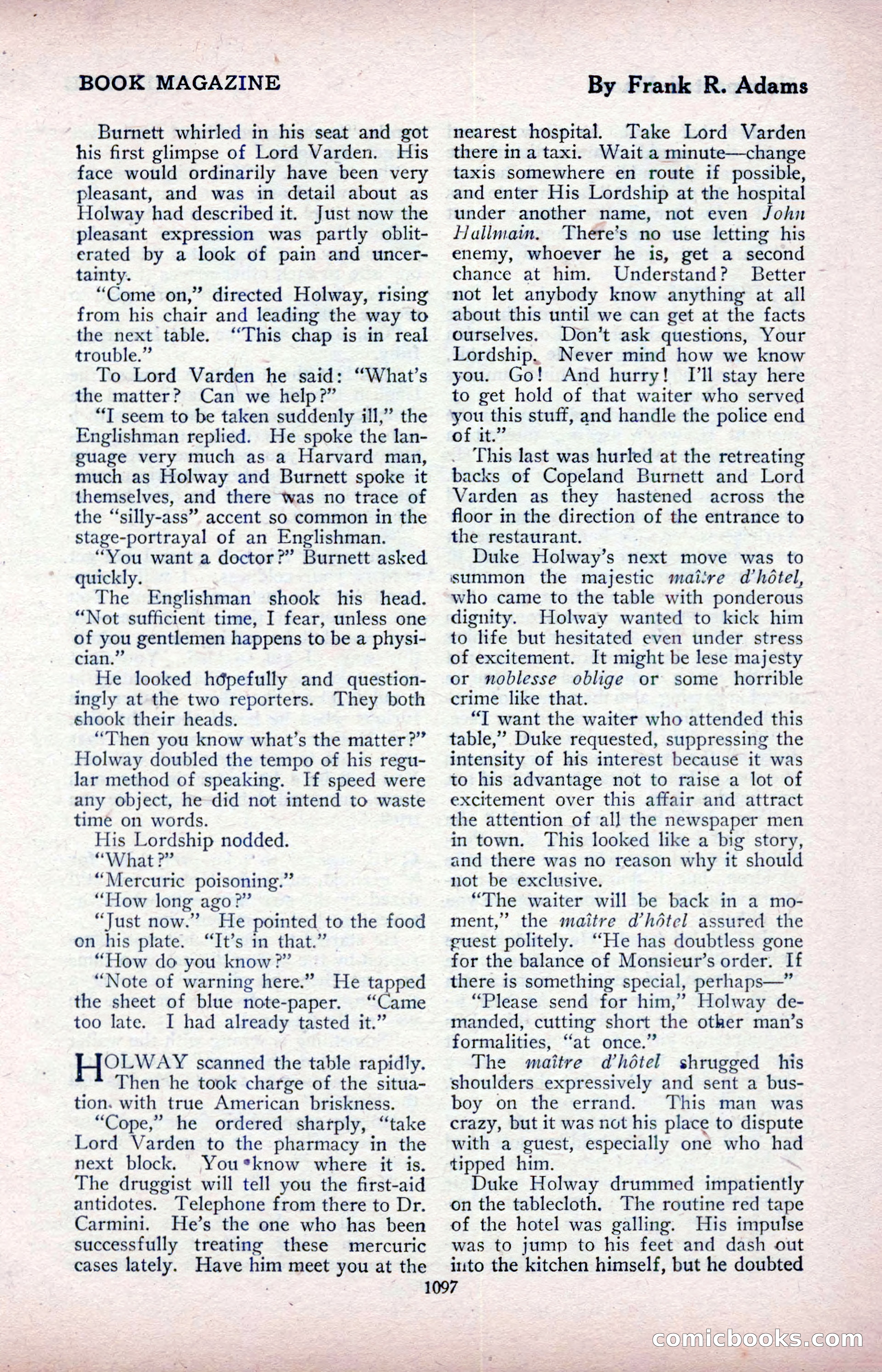 The Blue Book Magazine, April 1918 — page 143 of 212