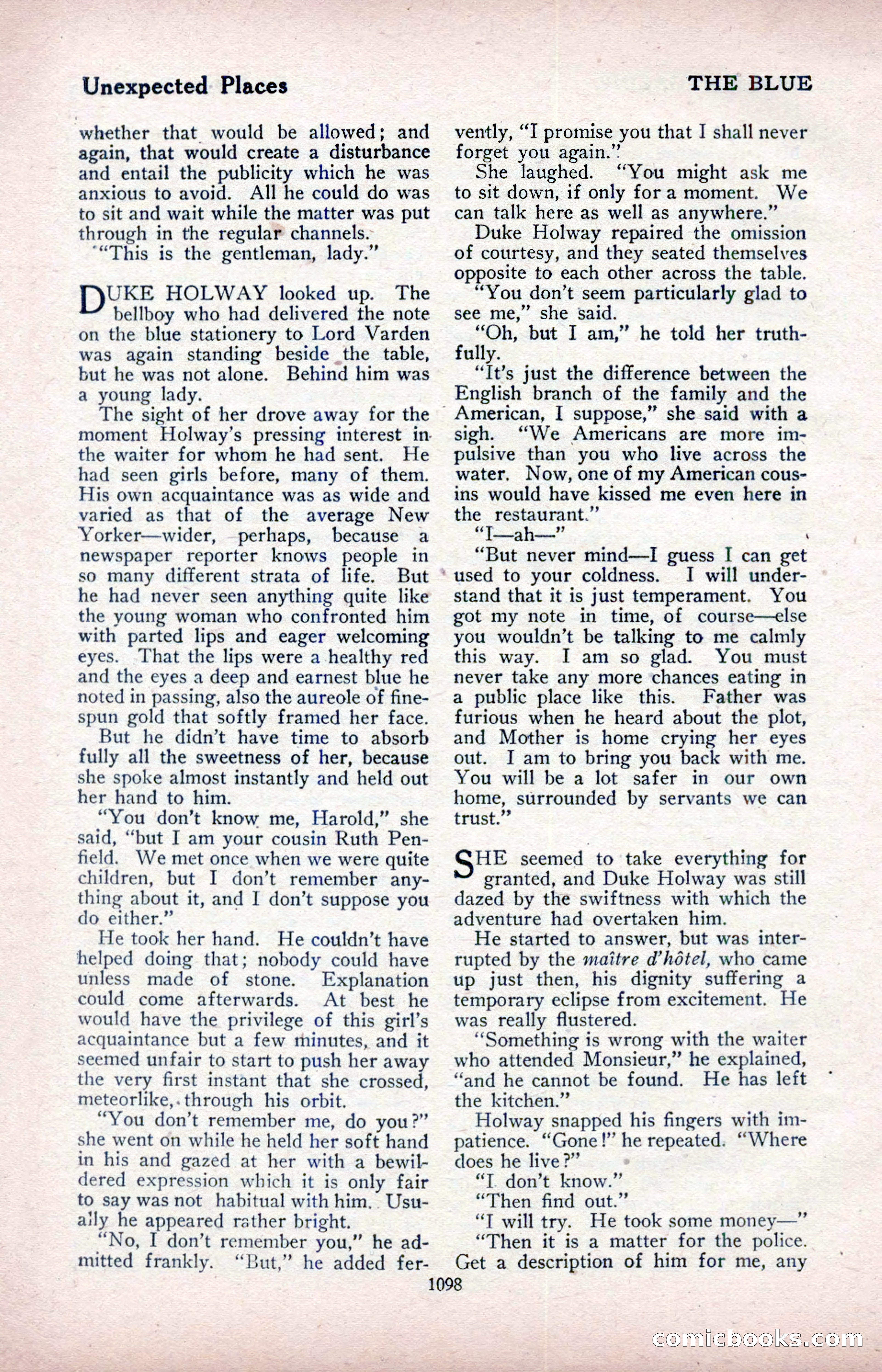 The Blue Book Magazine, April 1918 — page 144 of 212
