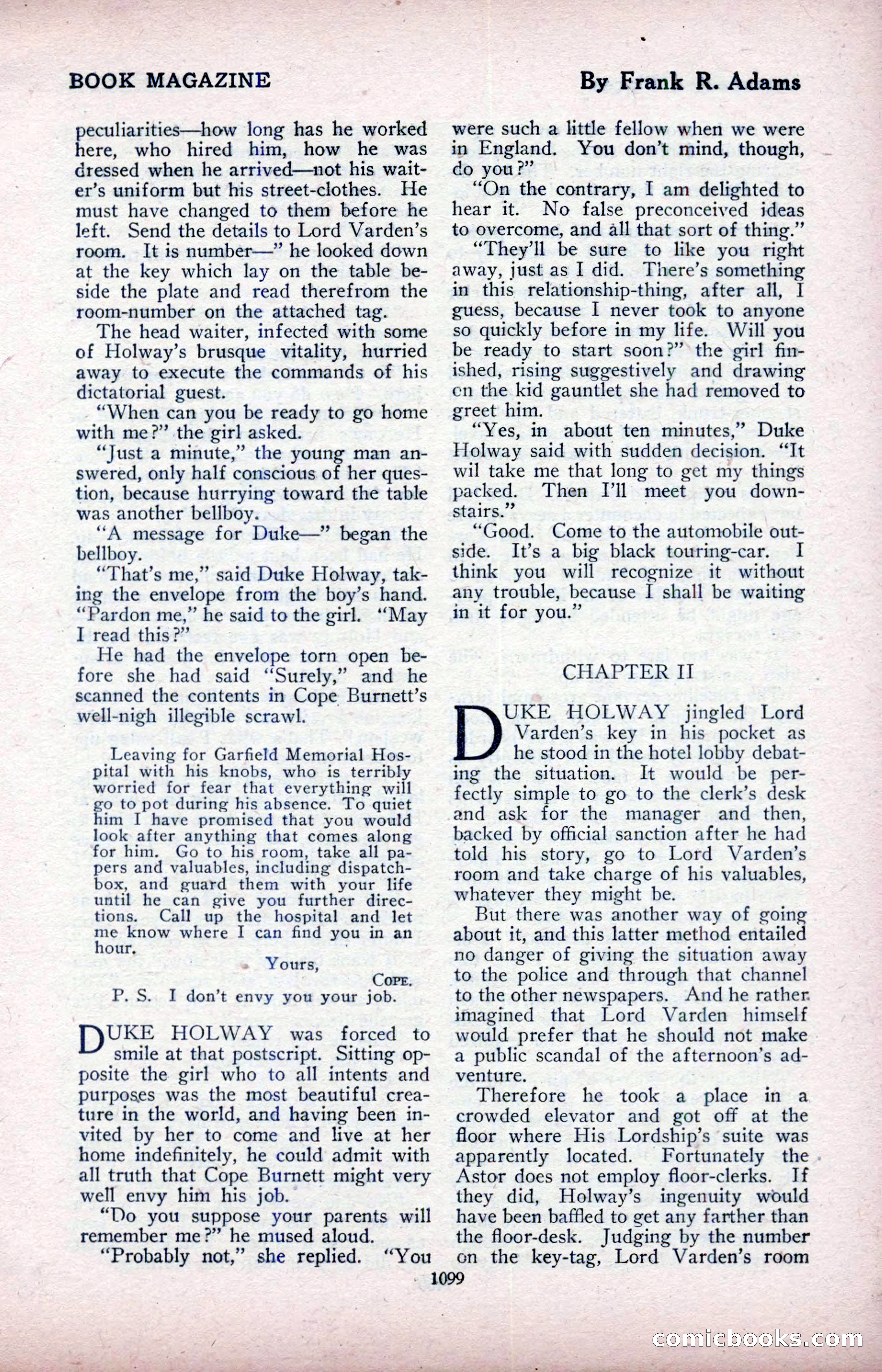 The Blue Book Magazine, April 1918 — page 145 of 212
