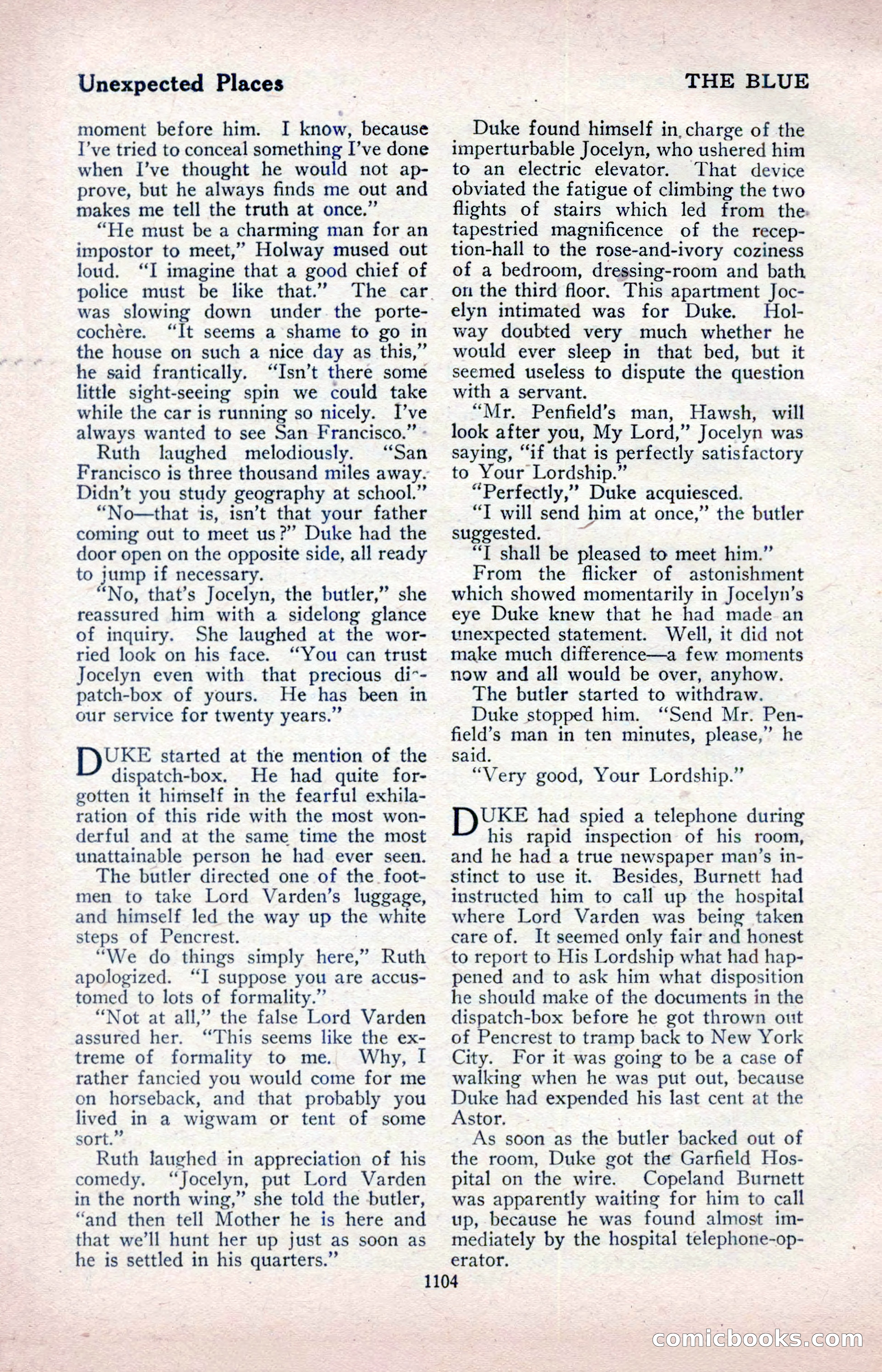 The Blue Book Magazine, April 1918 — page 150 of 212