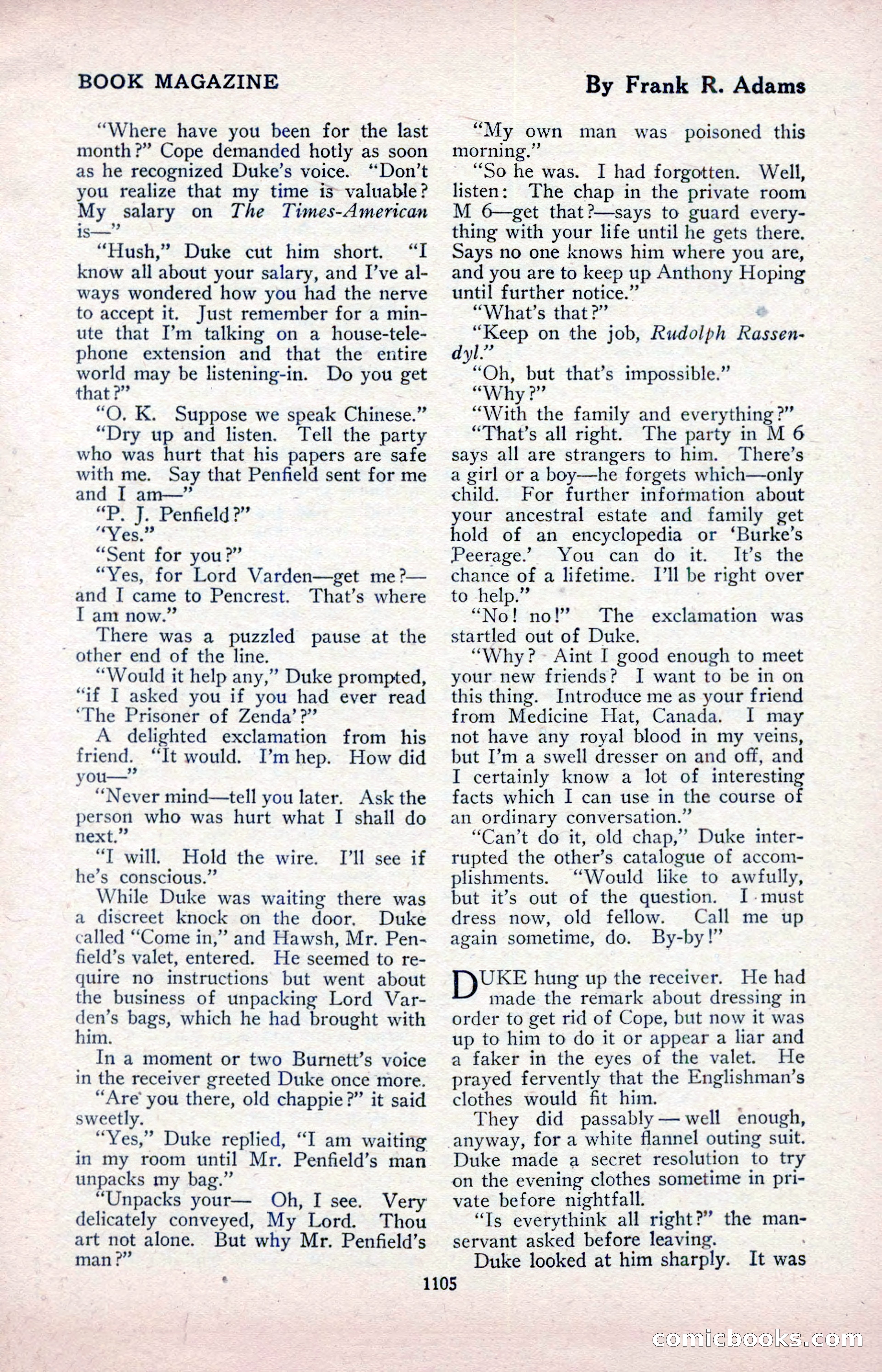The Blue Book Magazine, April 1918 — page 151 of 212
