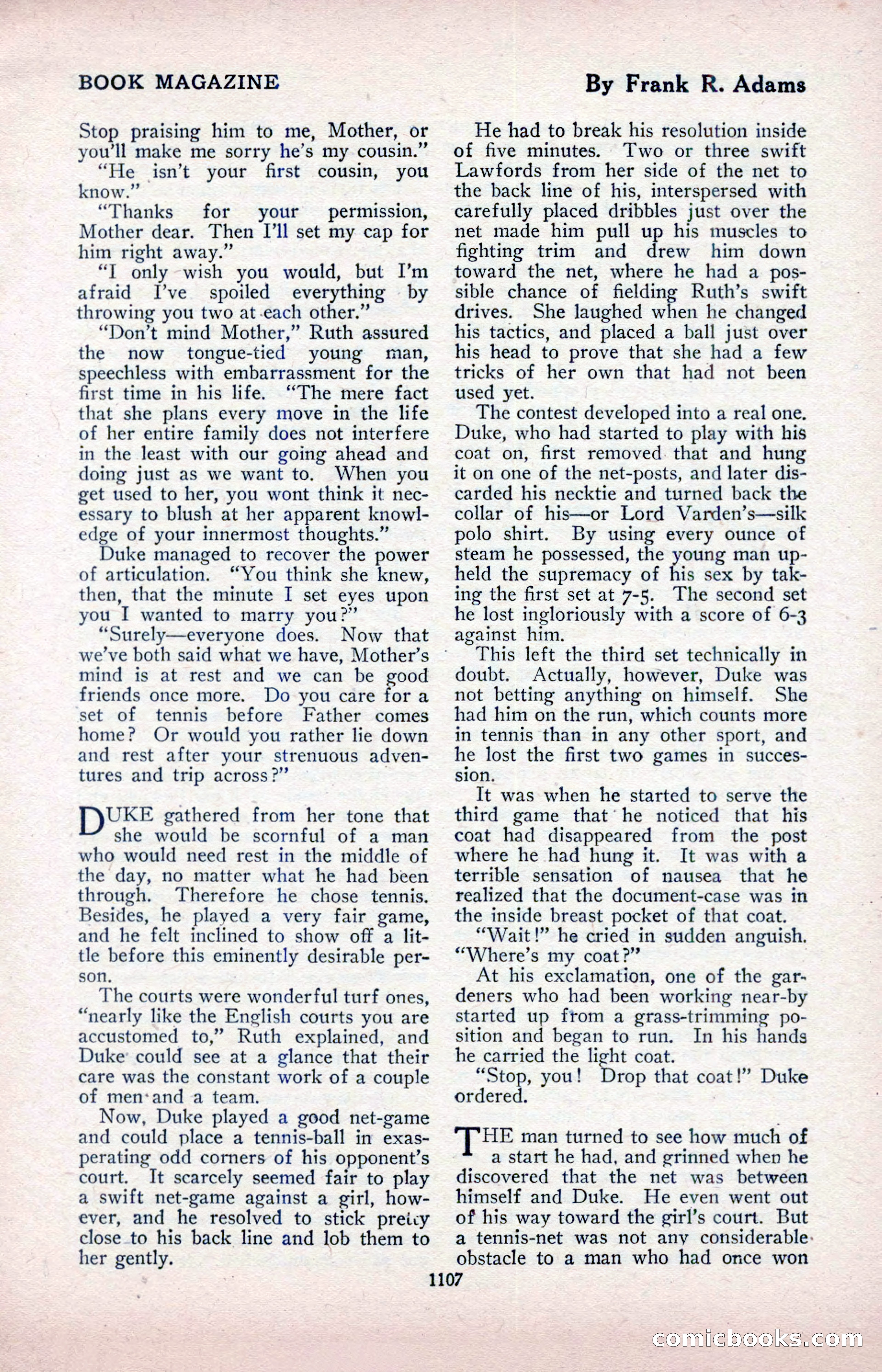 The Blue Book Magazine, April 1918 — page 153 of 212