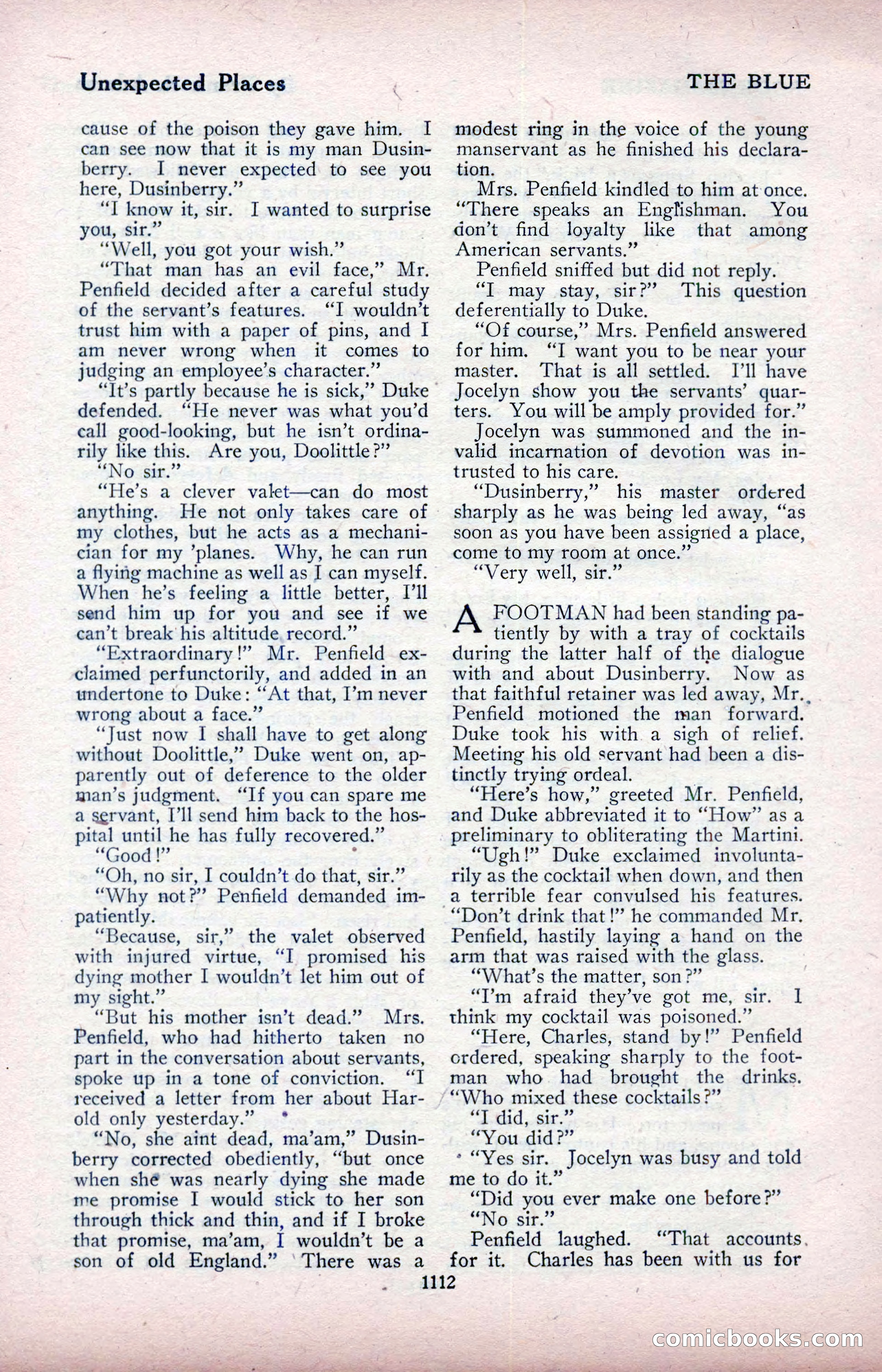 The Blue Book Magazine, April 1918 — page 158 of 212