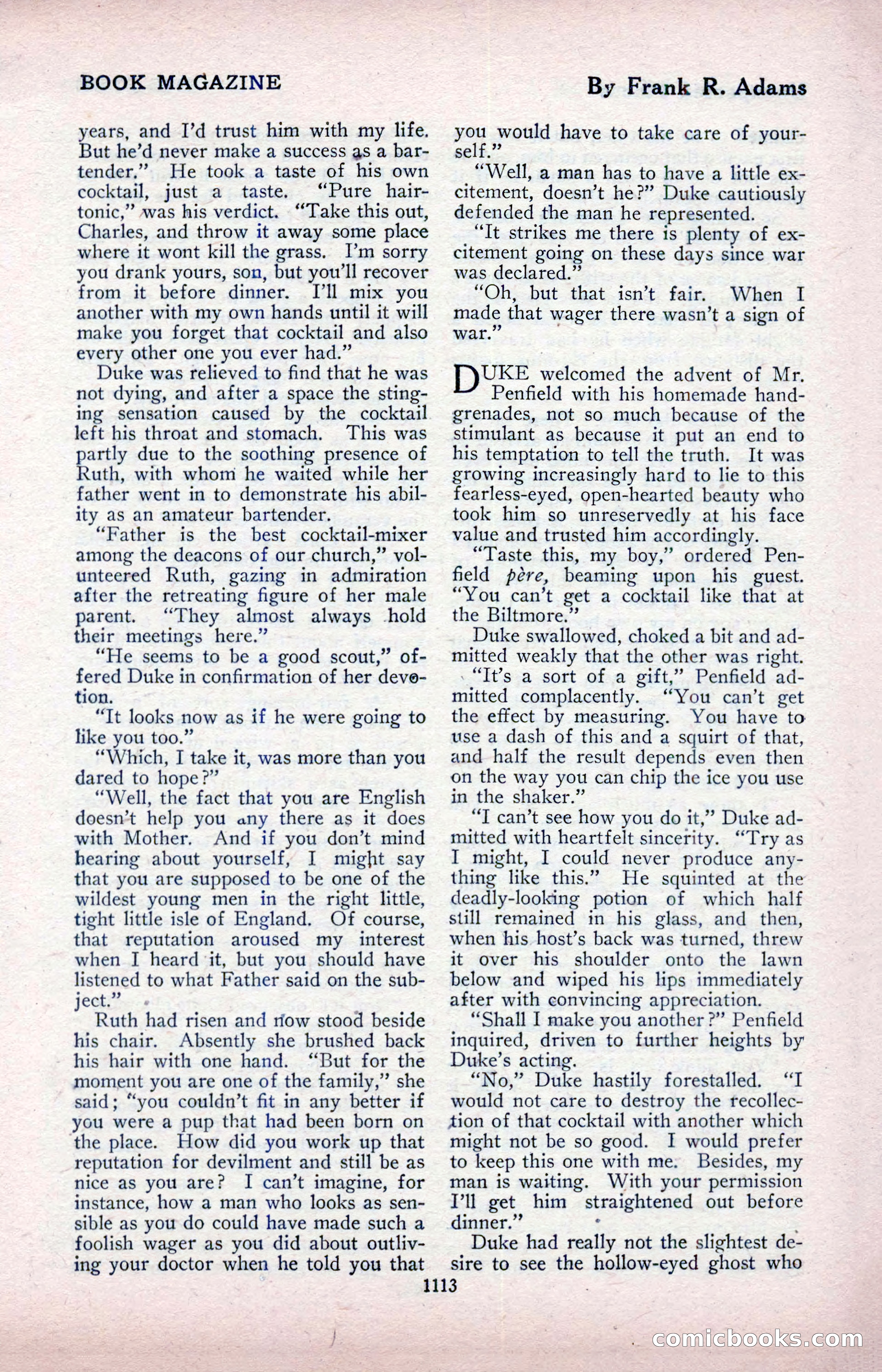 The Blue Book Magazine, April 1918 — page 159 of 212