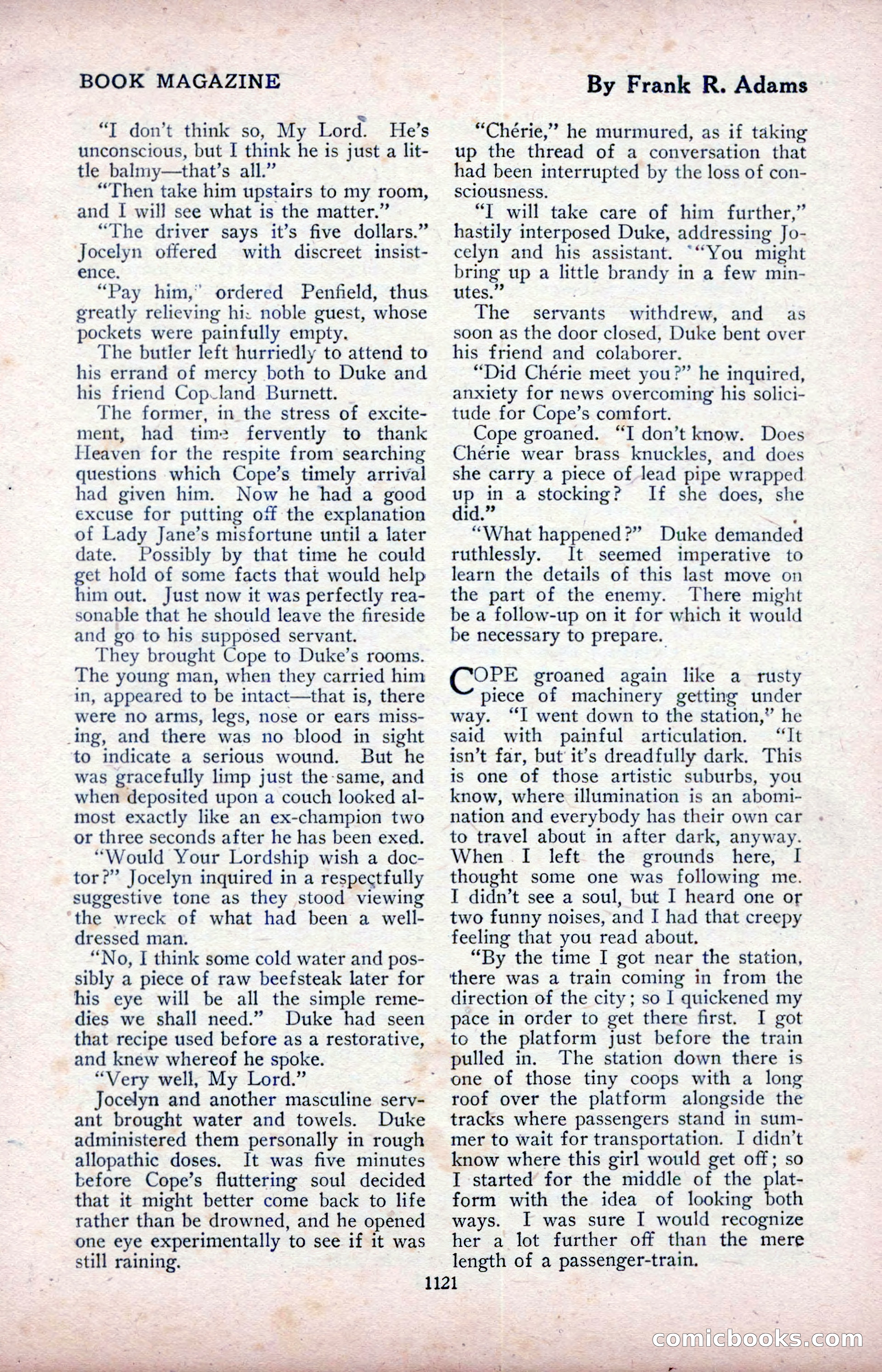 The Blue Book Magazine, April 1918 — page 167 of 212