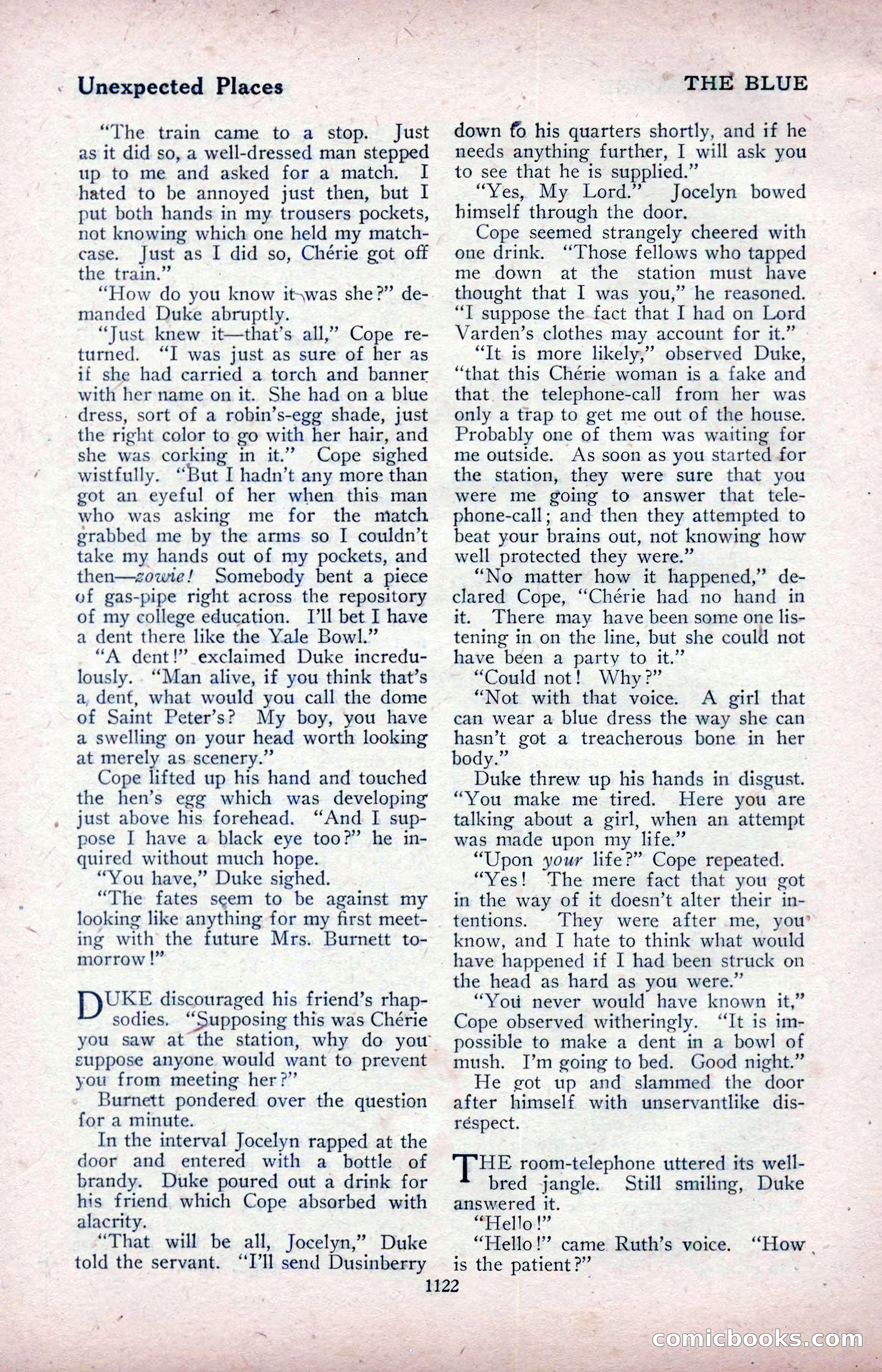 The Blue Book Magazine, April 1918 — page 168 of 212