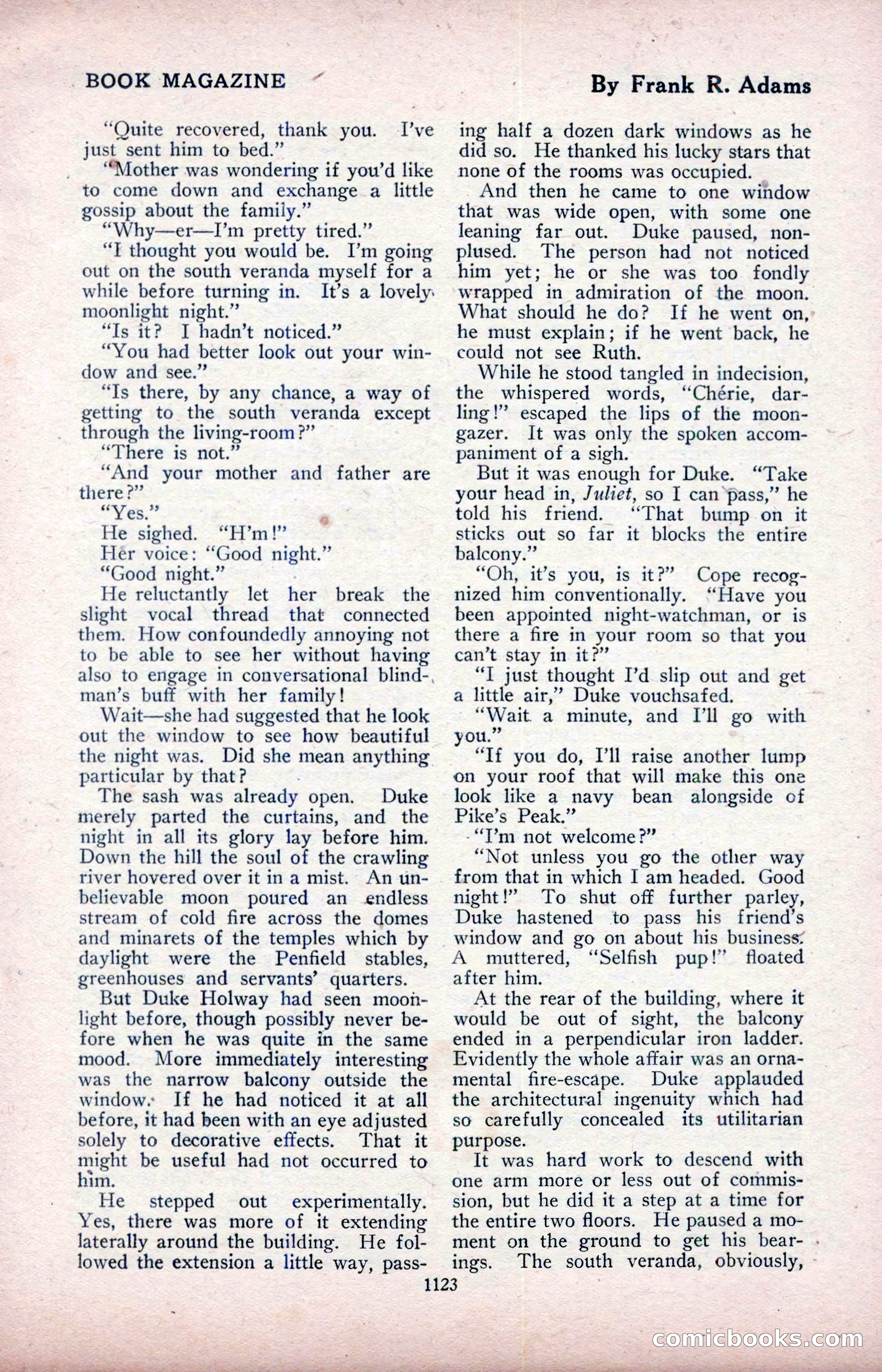 The Blue Book Magazine, April 1918 — page 169 of 212