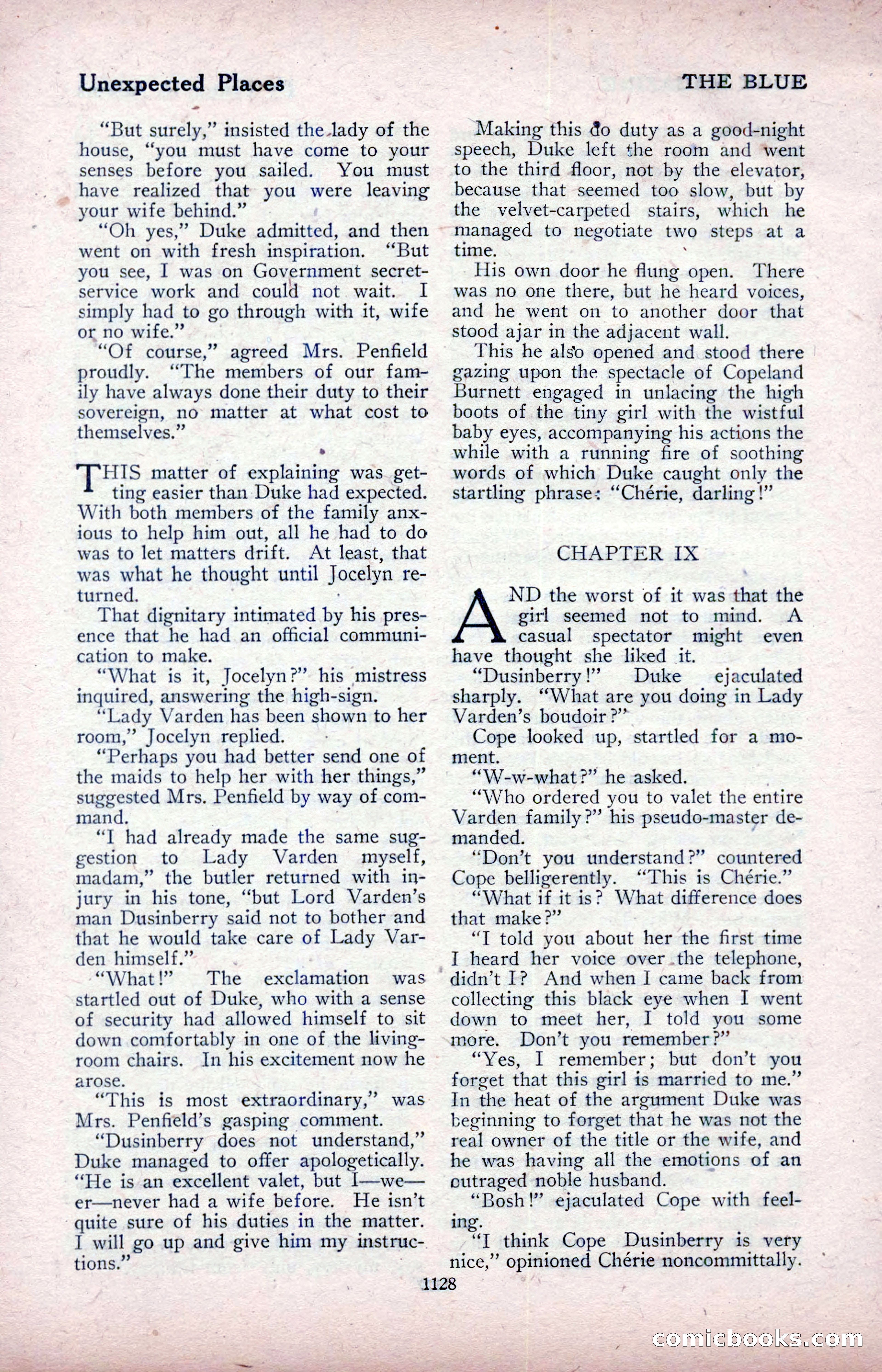 The Blue Book Magazine, April 1918 — page 174 of 212