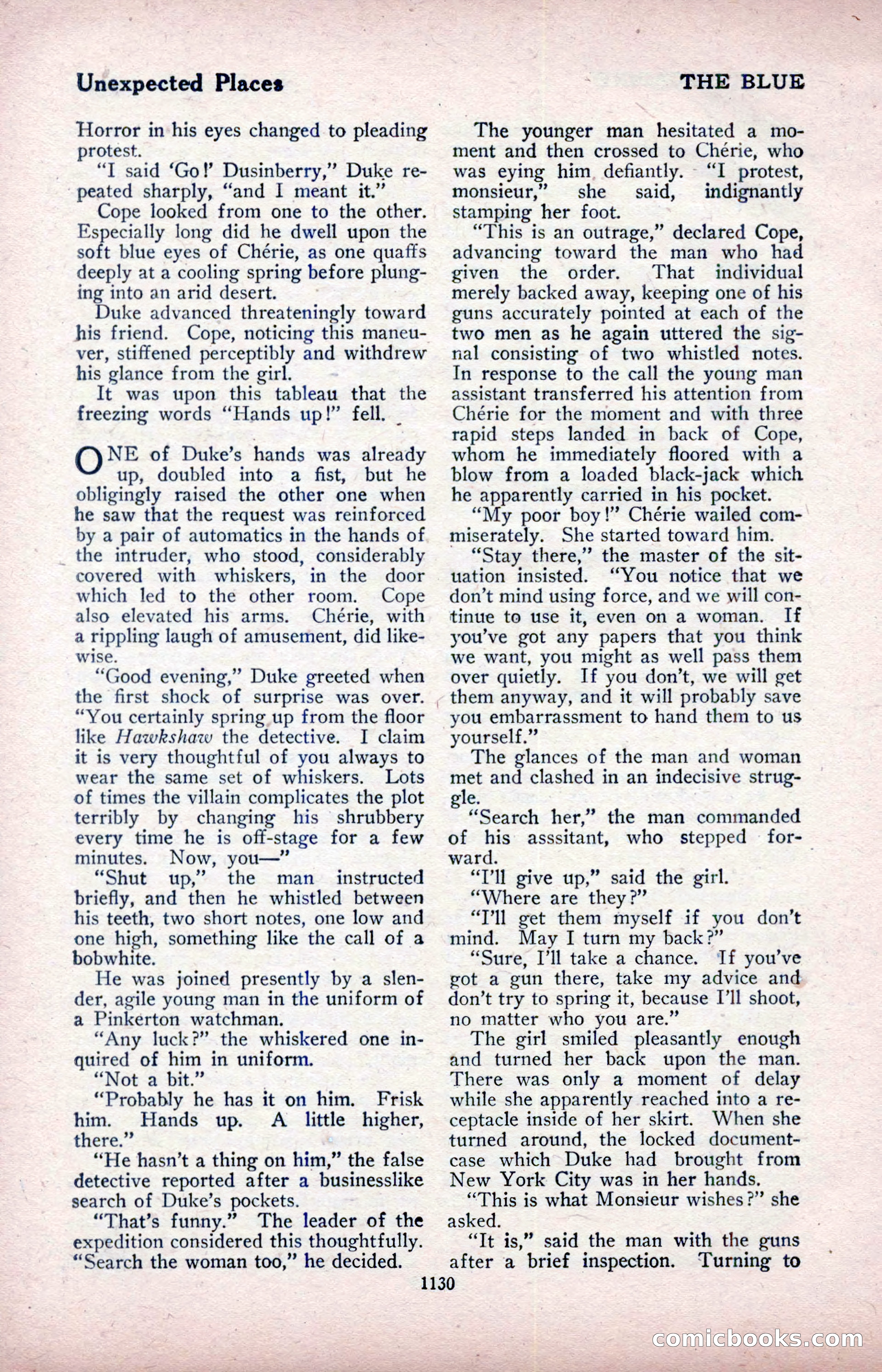 The Blue Book Magazine, April 1918 — page 176 of 212