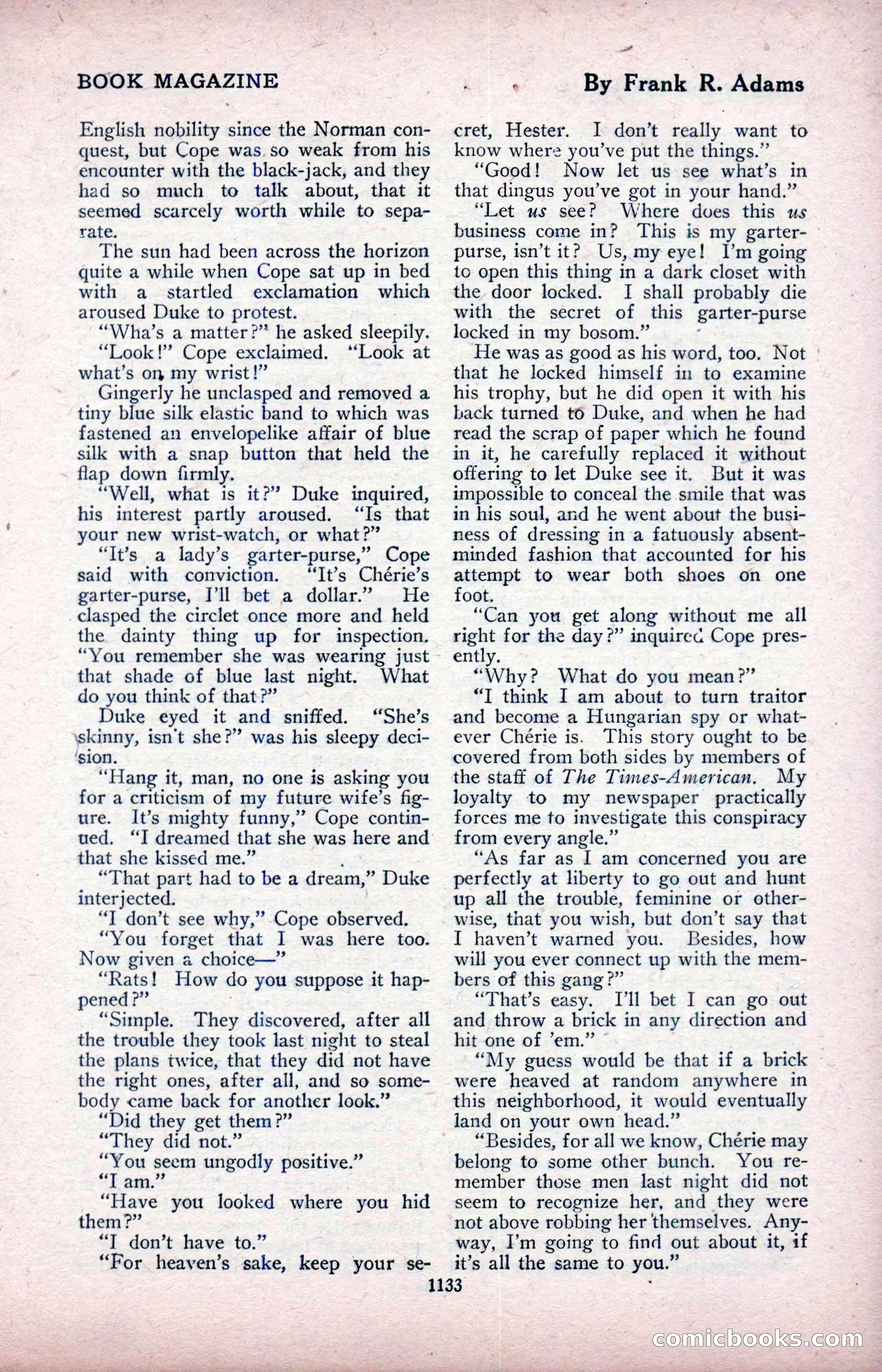 The Blue Book Magazine, April 1918 — page 179 of 212