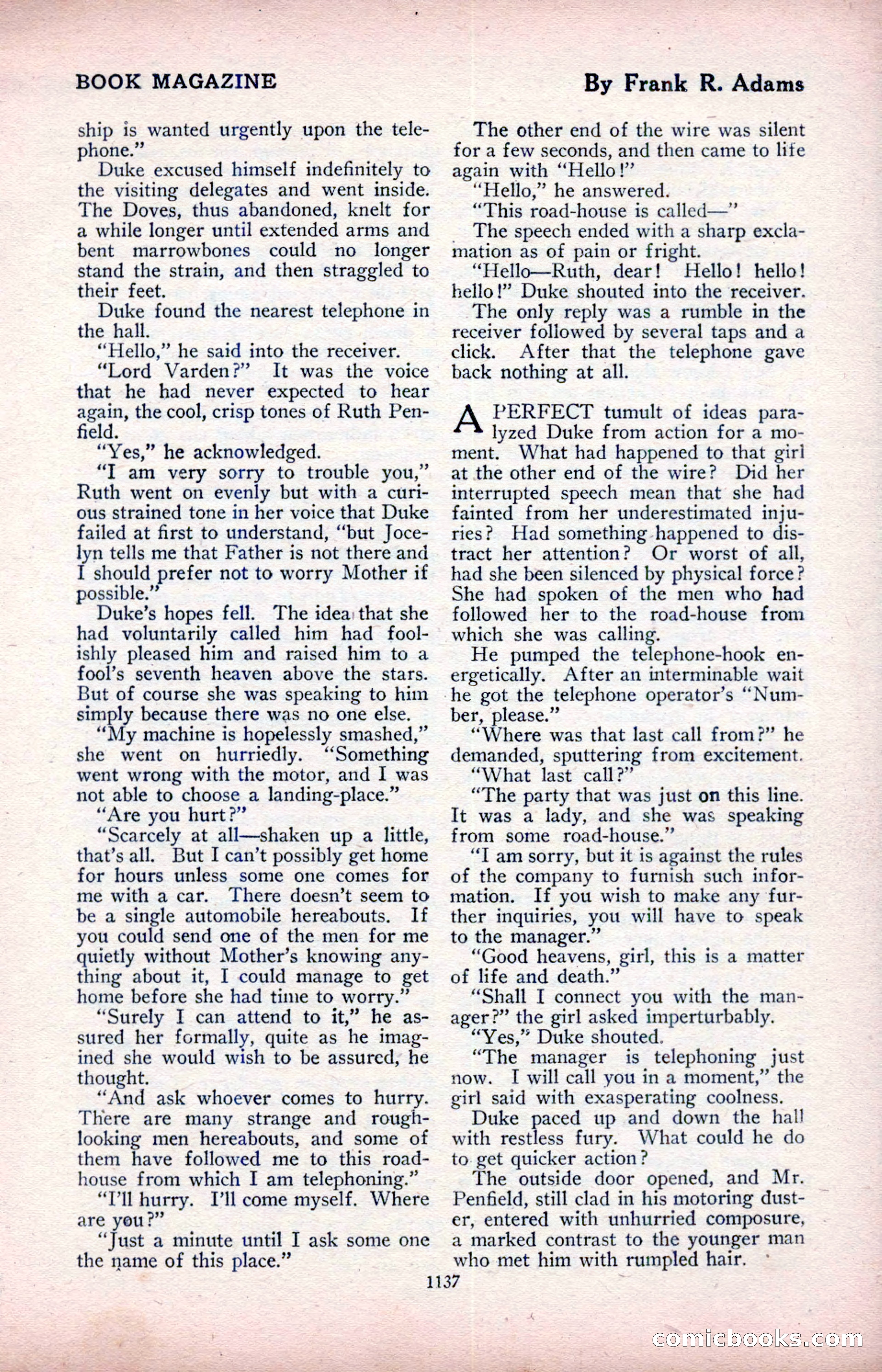The Blue Book Magazine, April 1918 — page 183 of 212