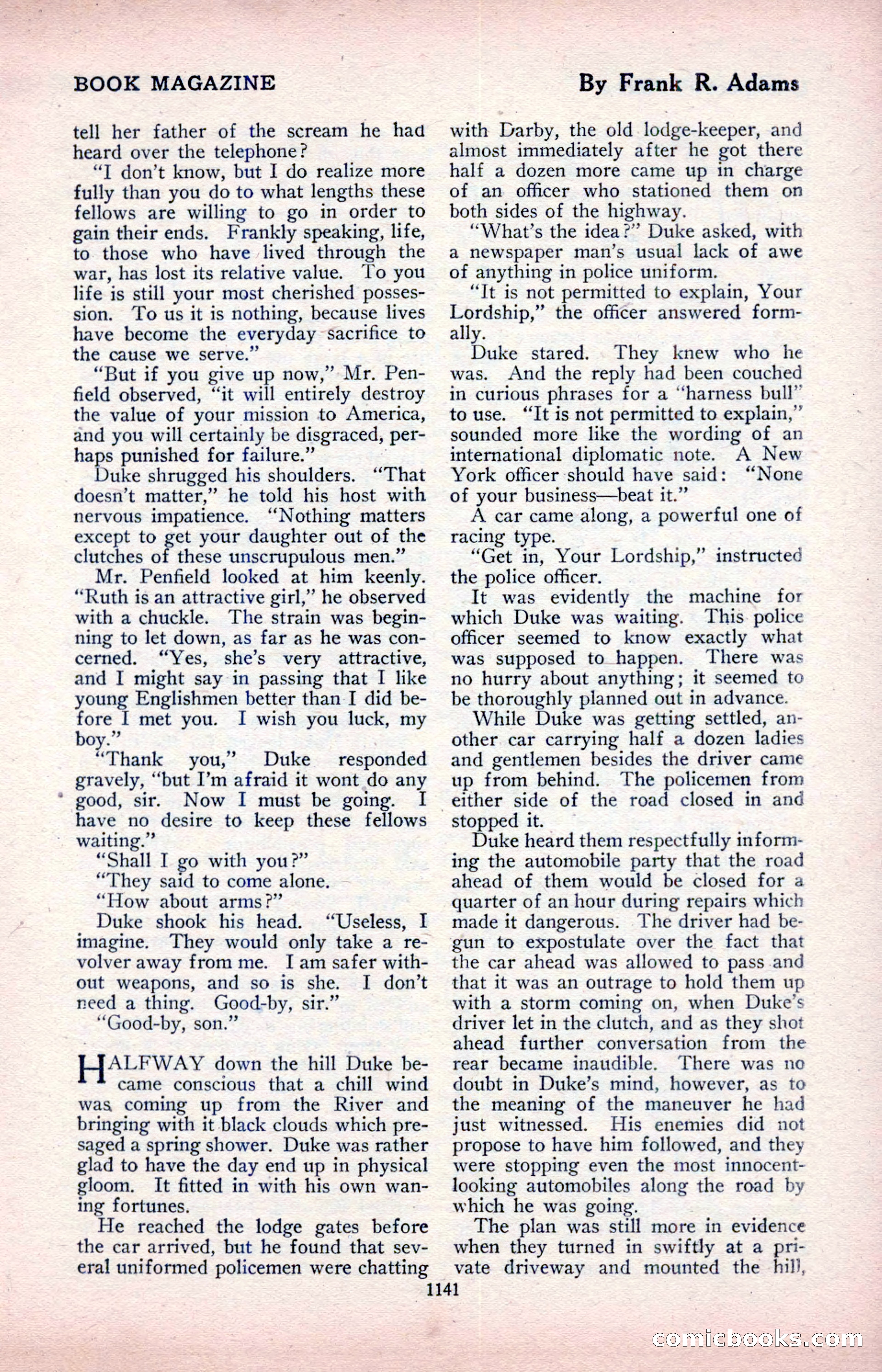 The Blue Book Magazine, April 1918 — page 187 of 212