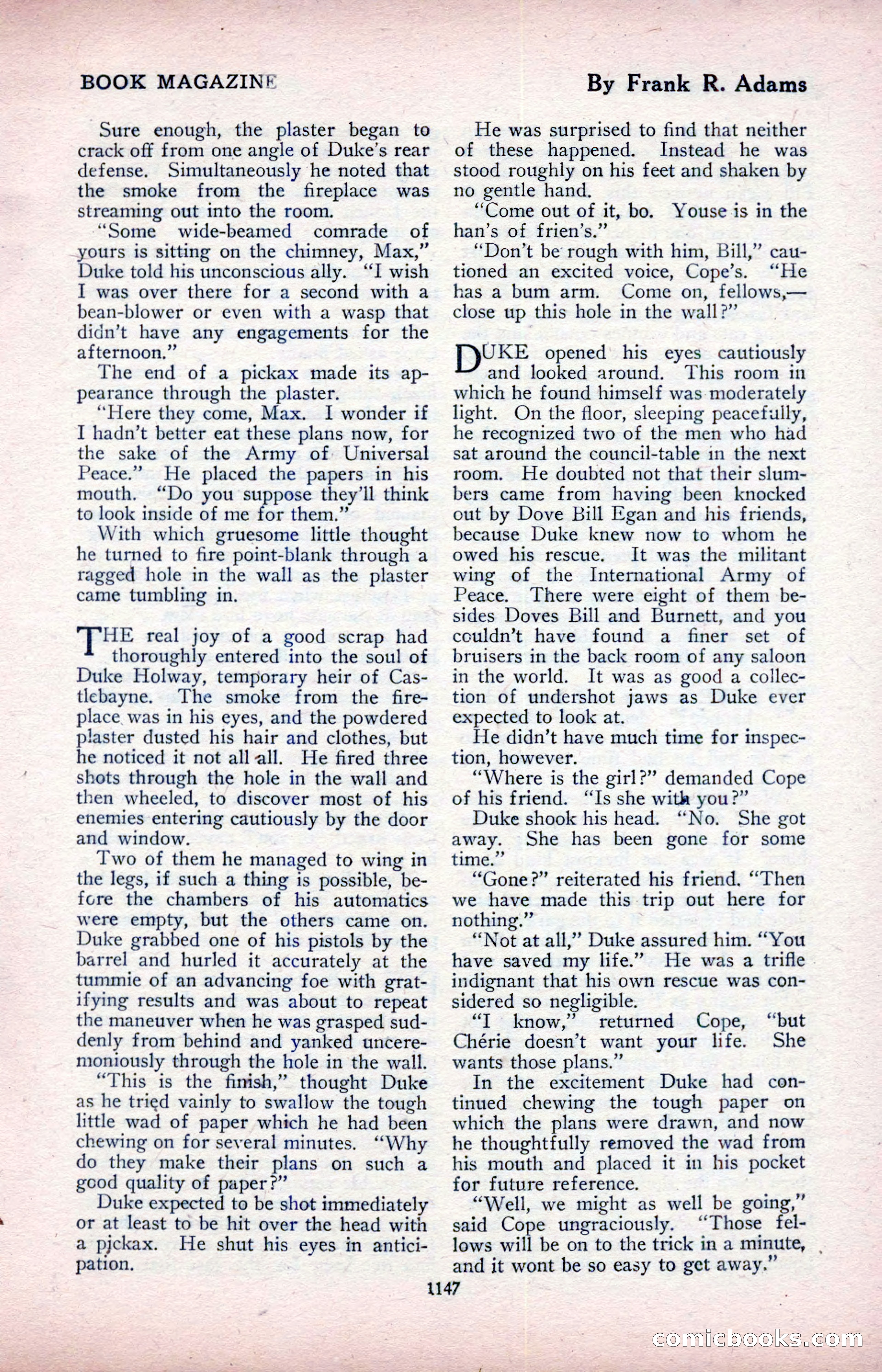 The Blue Book Magazine, April 1918 — page 193 of 212