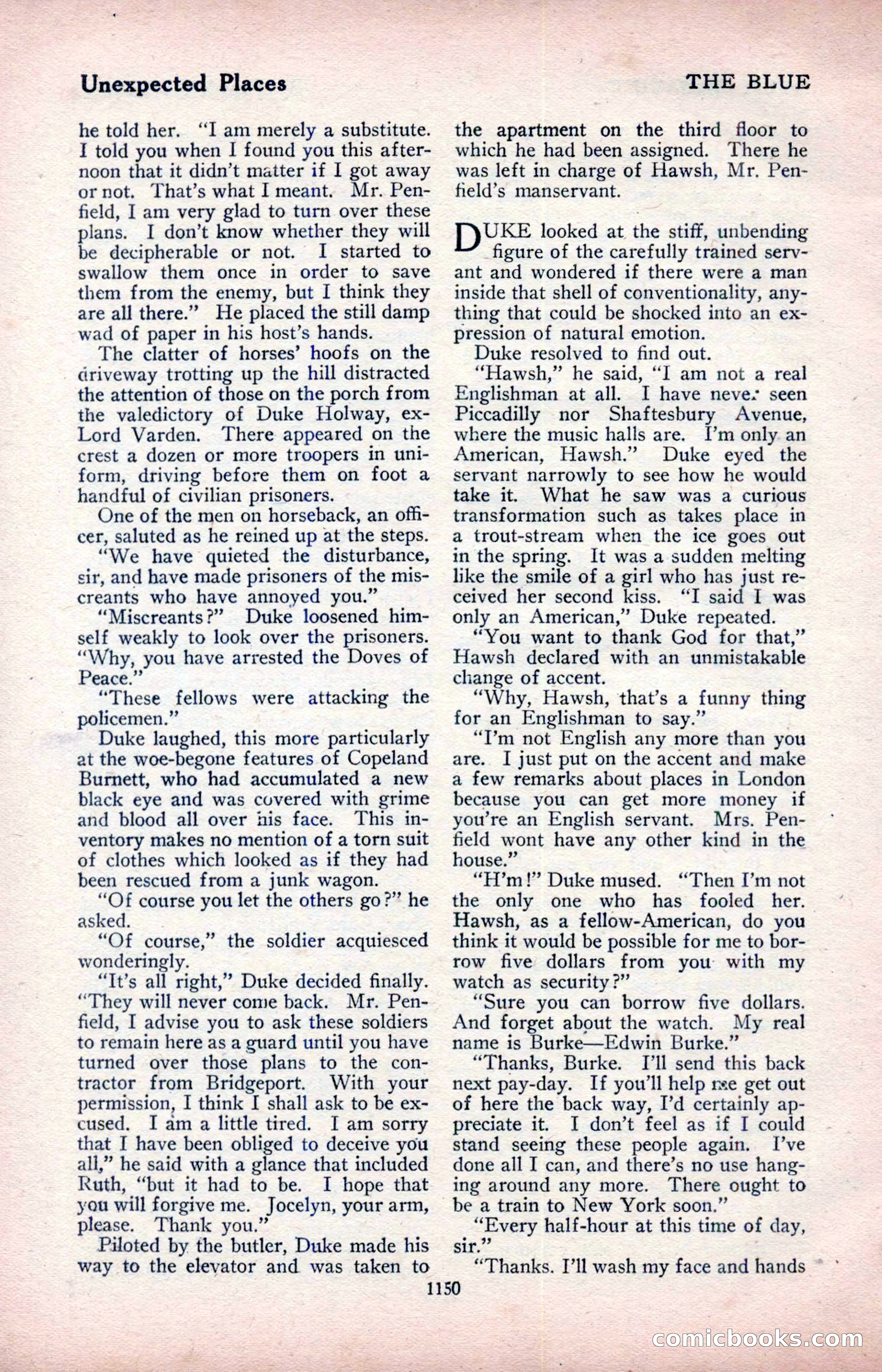 The Blue Book Magazine, April 1918 — page 196 of 212