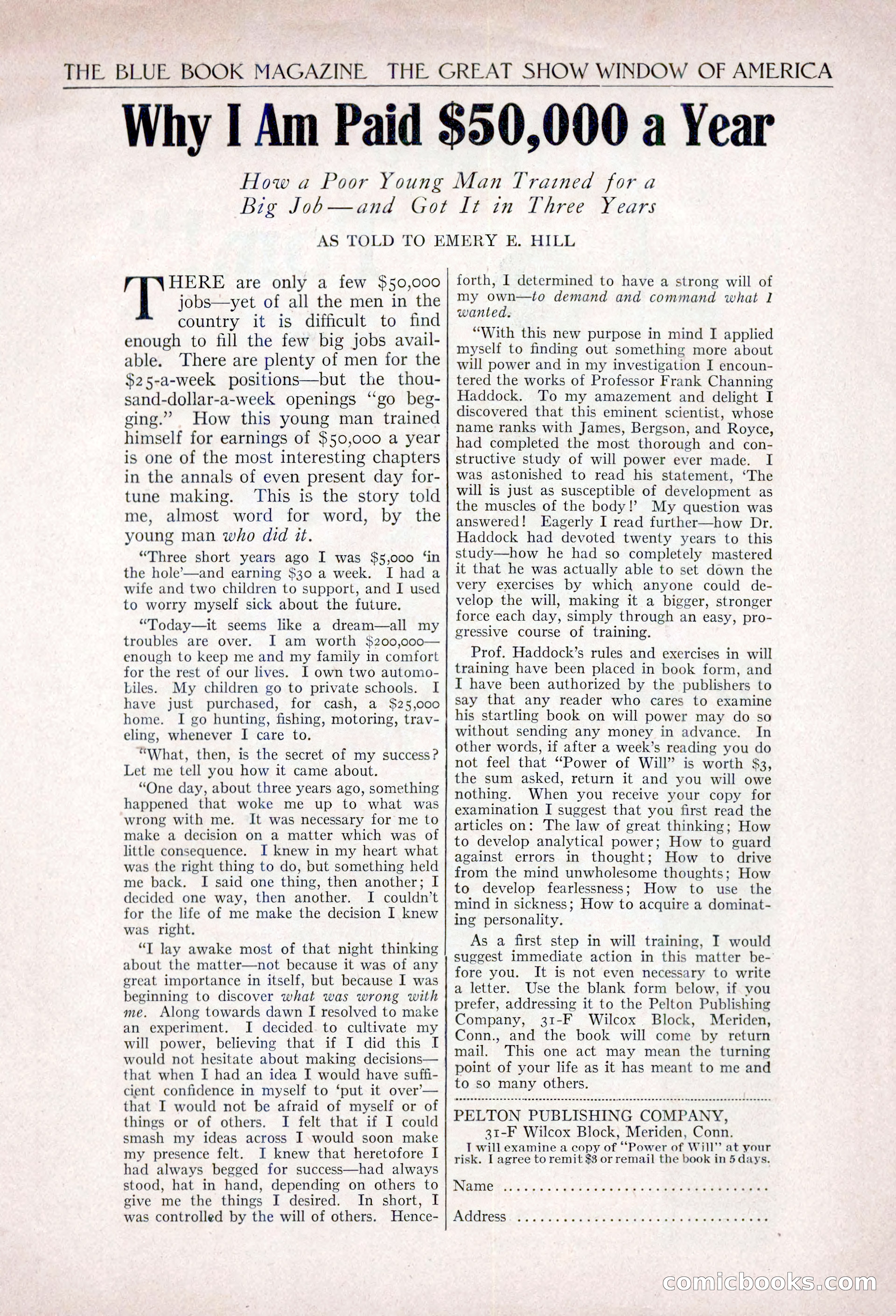 The Blue Book Magazine, April 1918 — page 201 of 212