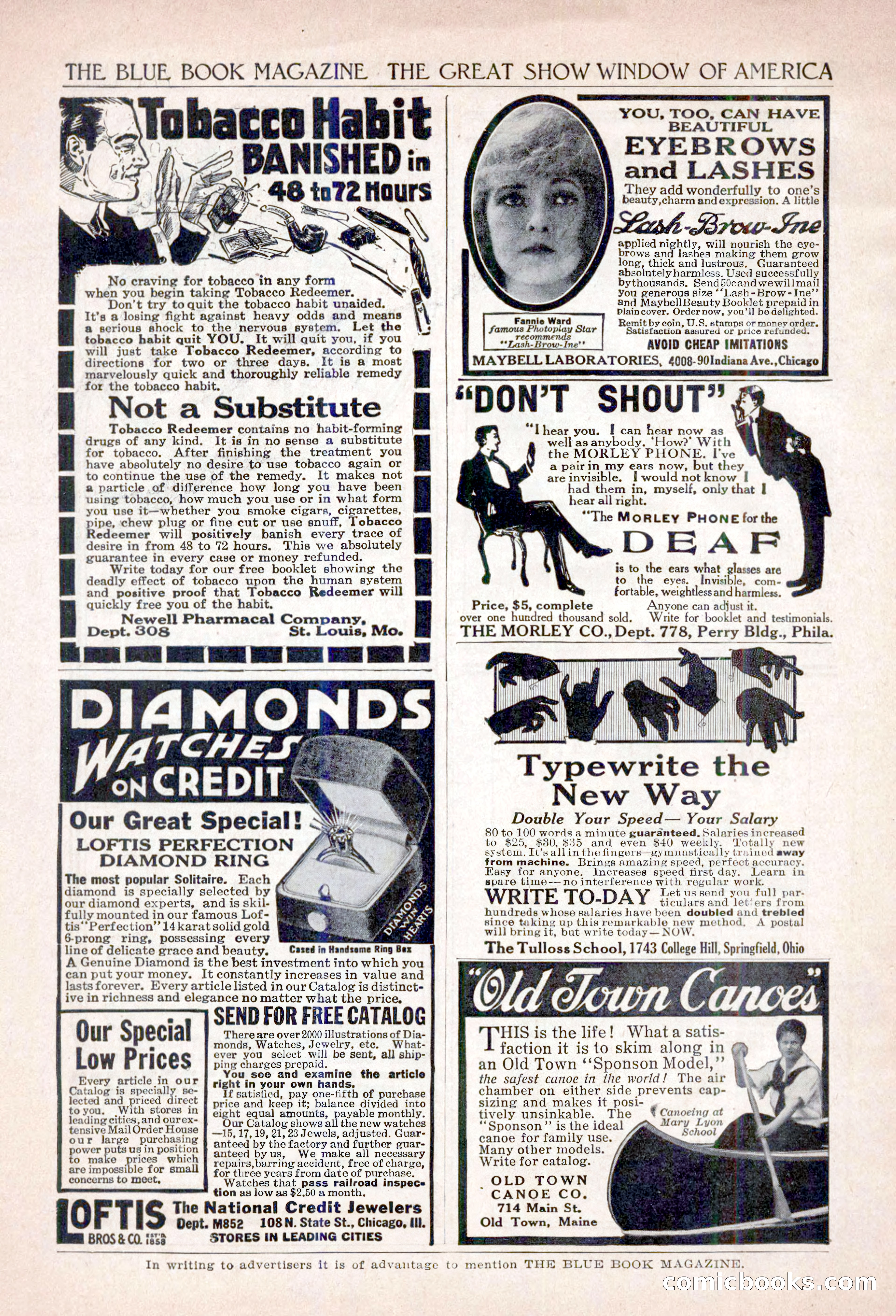 The Blue Book Magazine, April 1918 — page 204 of 212