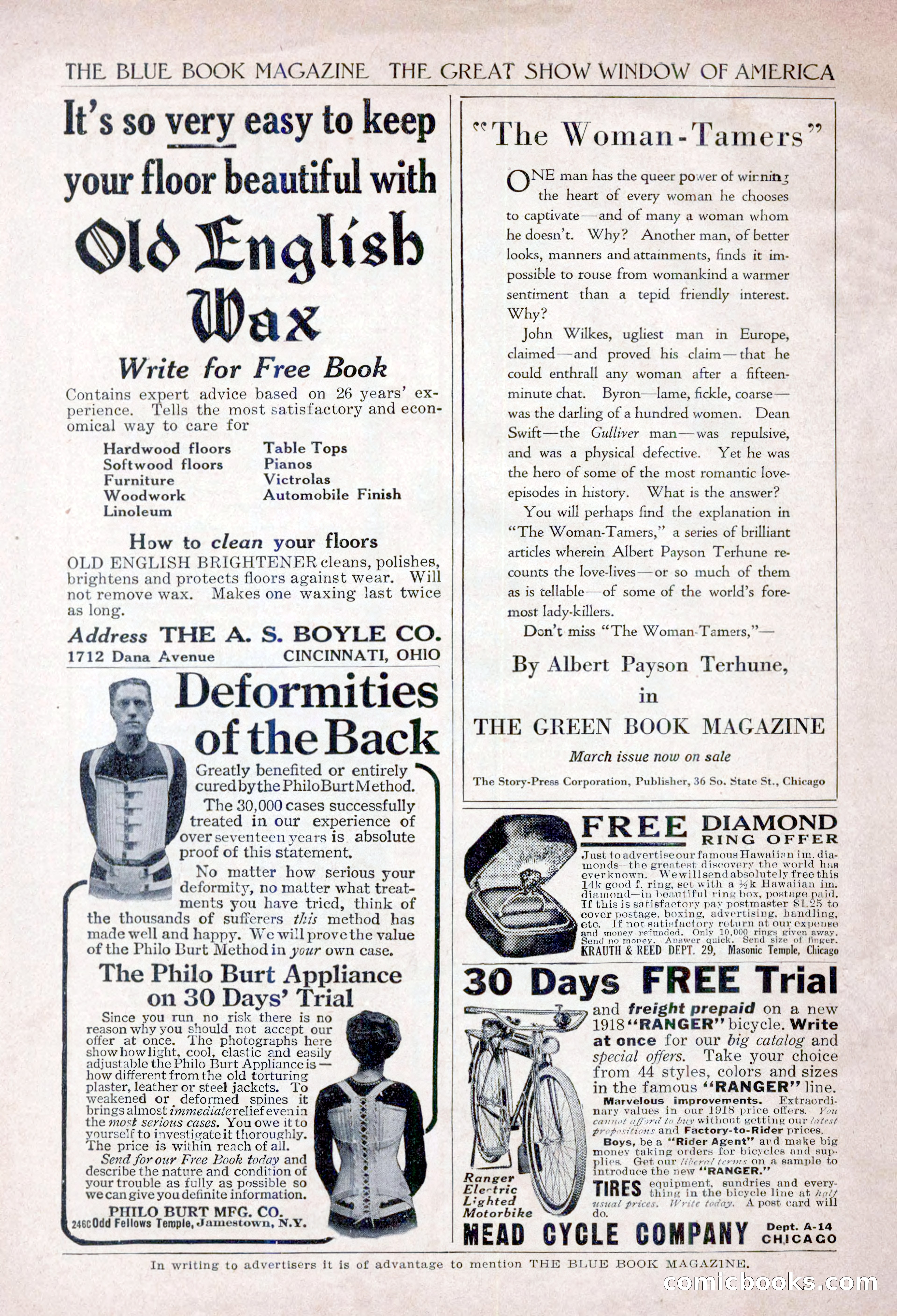 The Blue Book Magazine, April 1918 — page 206 of 212
