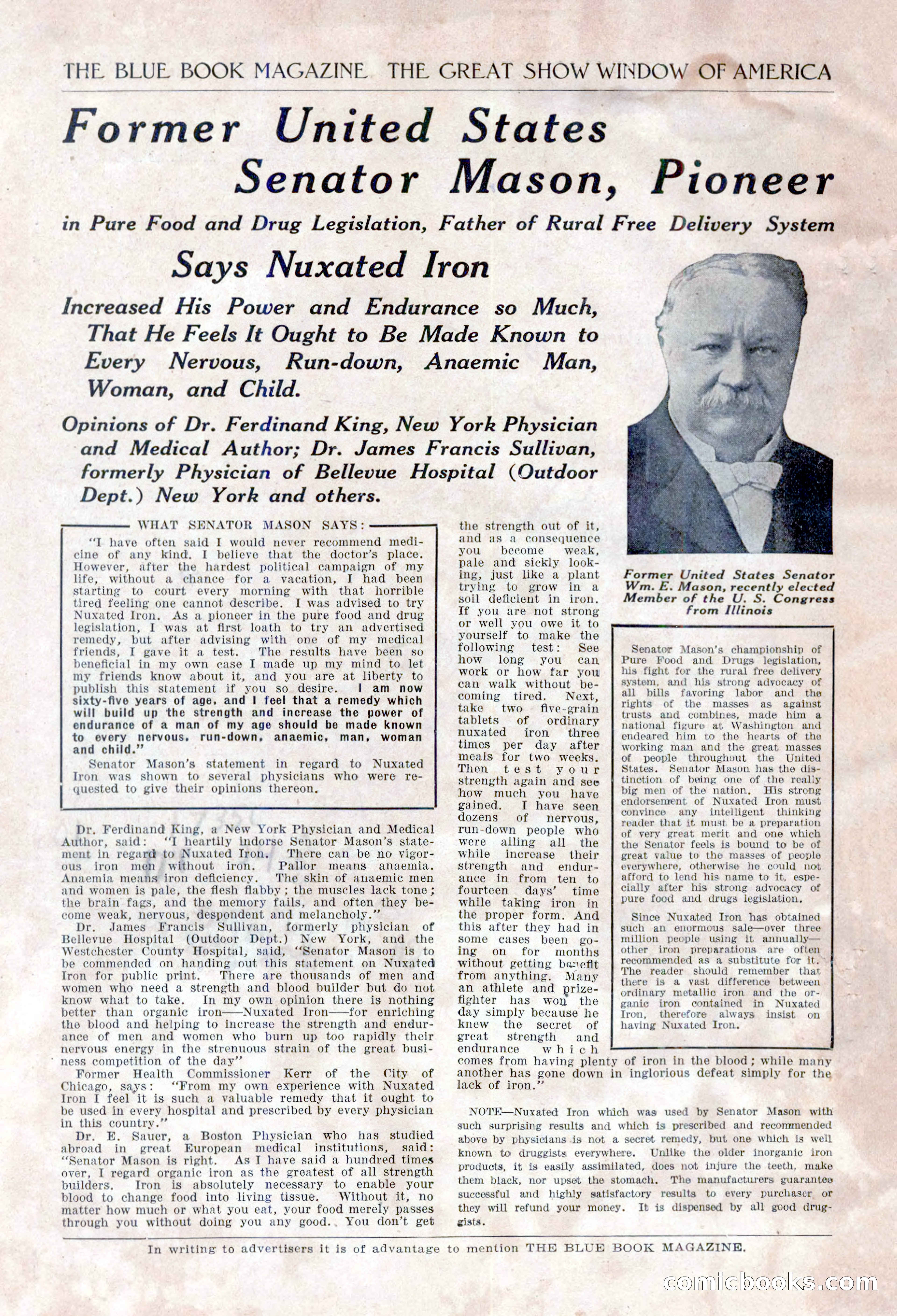 The Blue Book Magazine, April 1918 — page 210 of 212