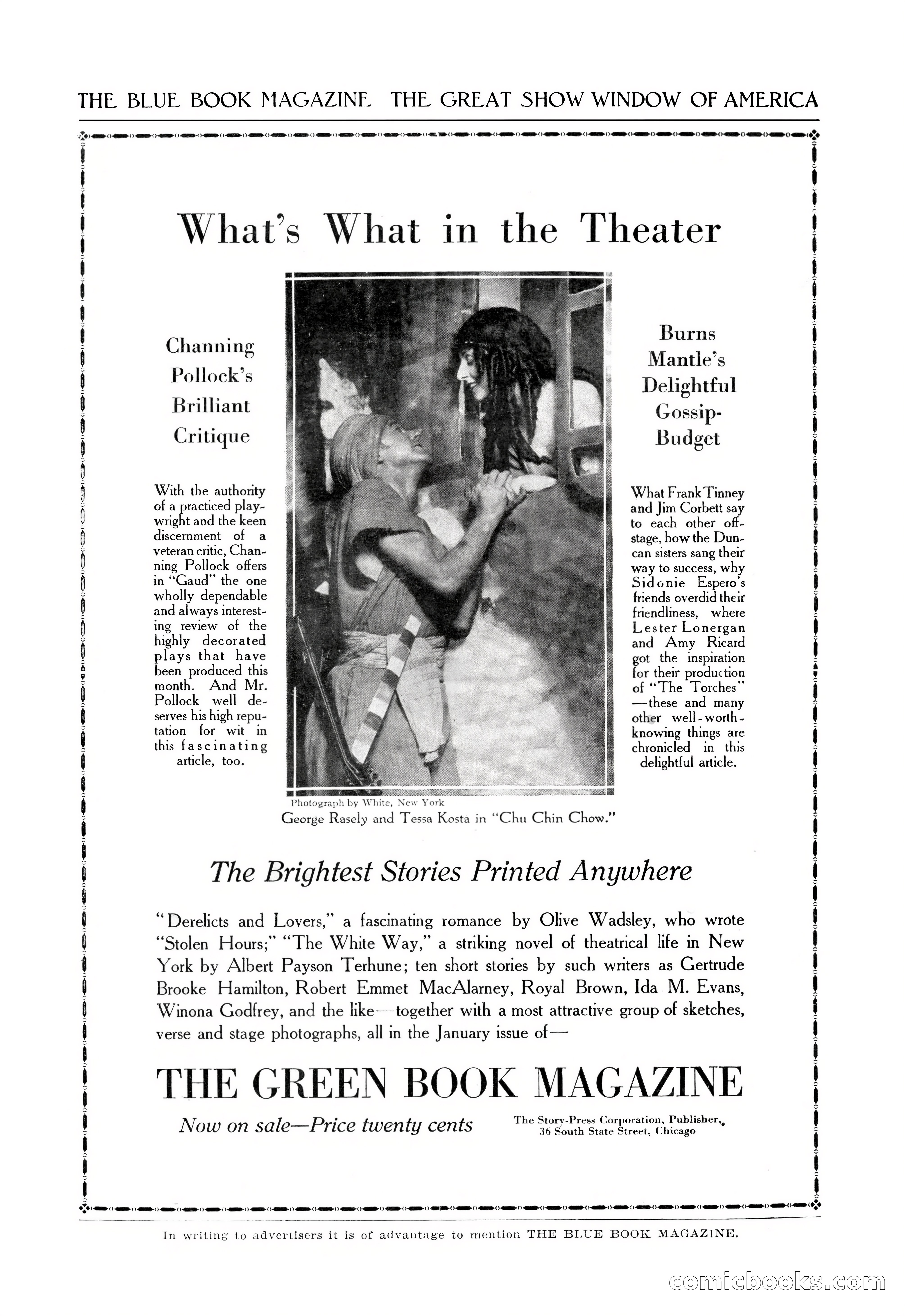 The Blue Book Magazine, February 1918 — page 2 of 204