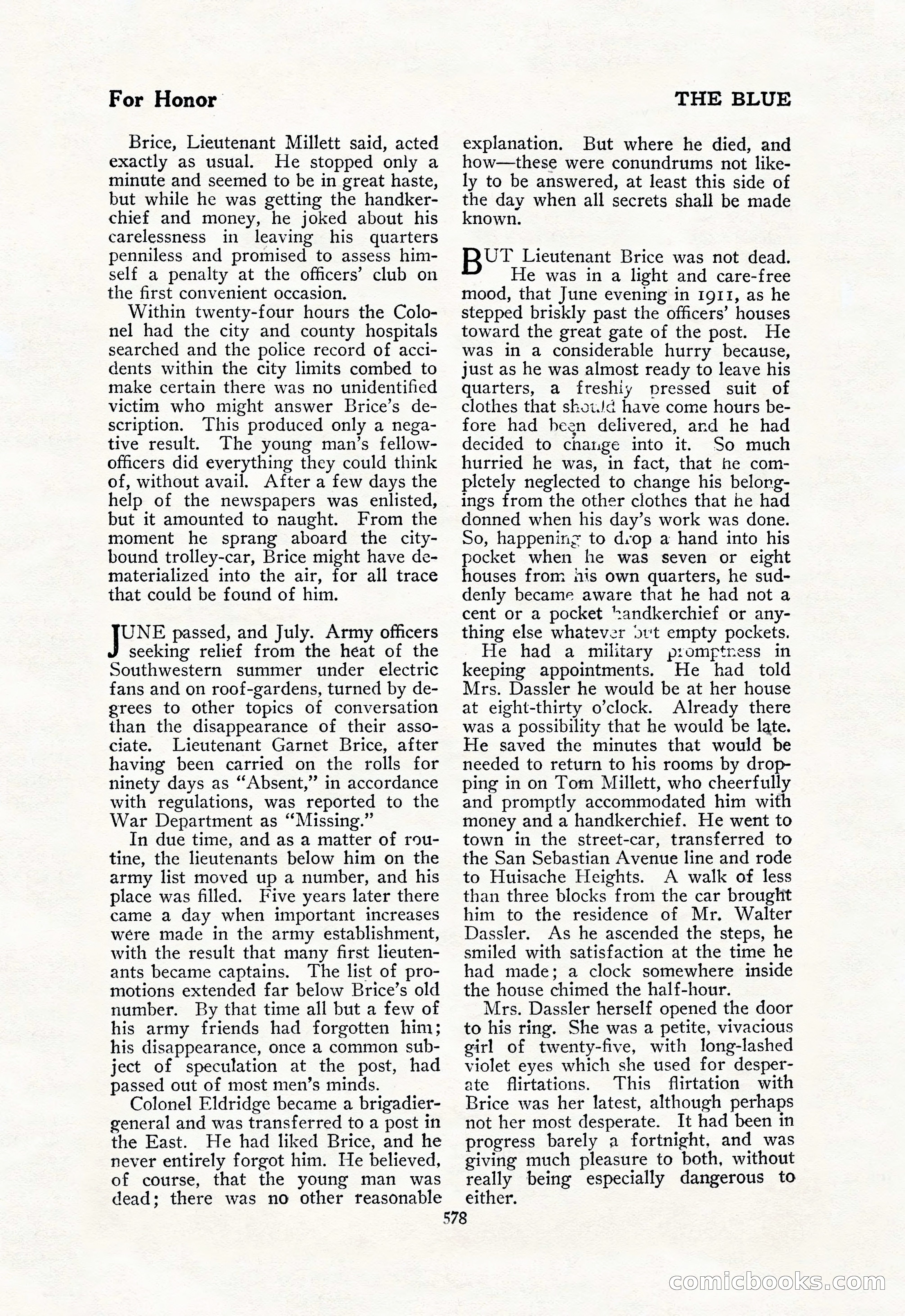 The Blue Book Magazine, February 1918 — page 4 of 204