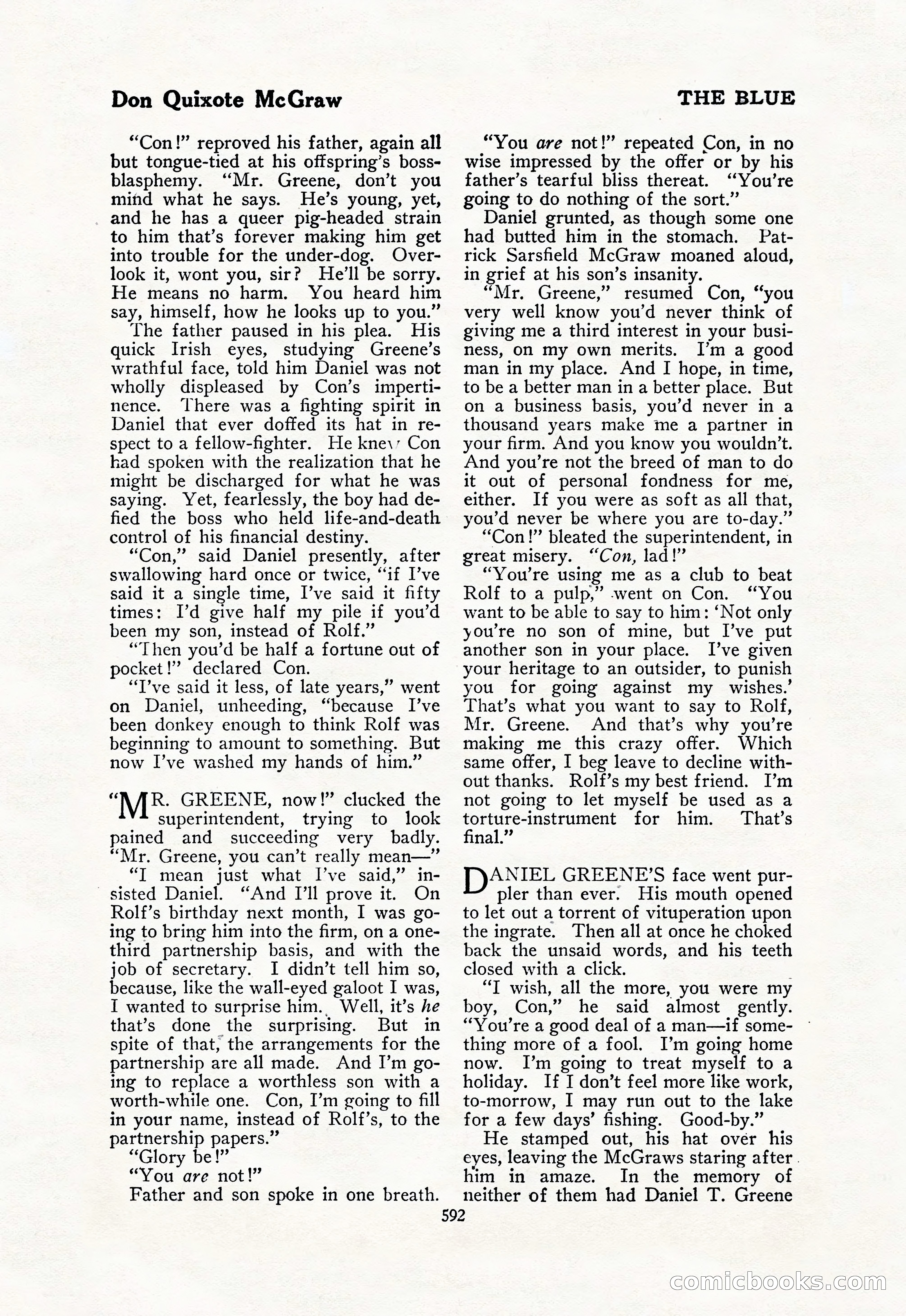 The Blue Book Magazine, February 1918 — page 18 of 204