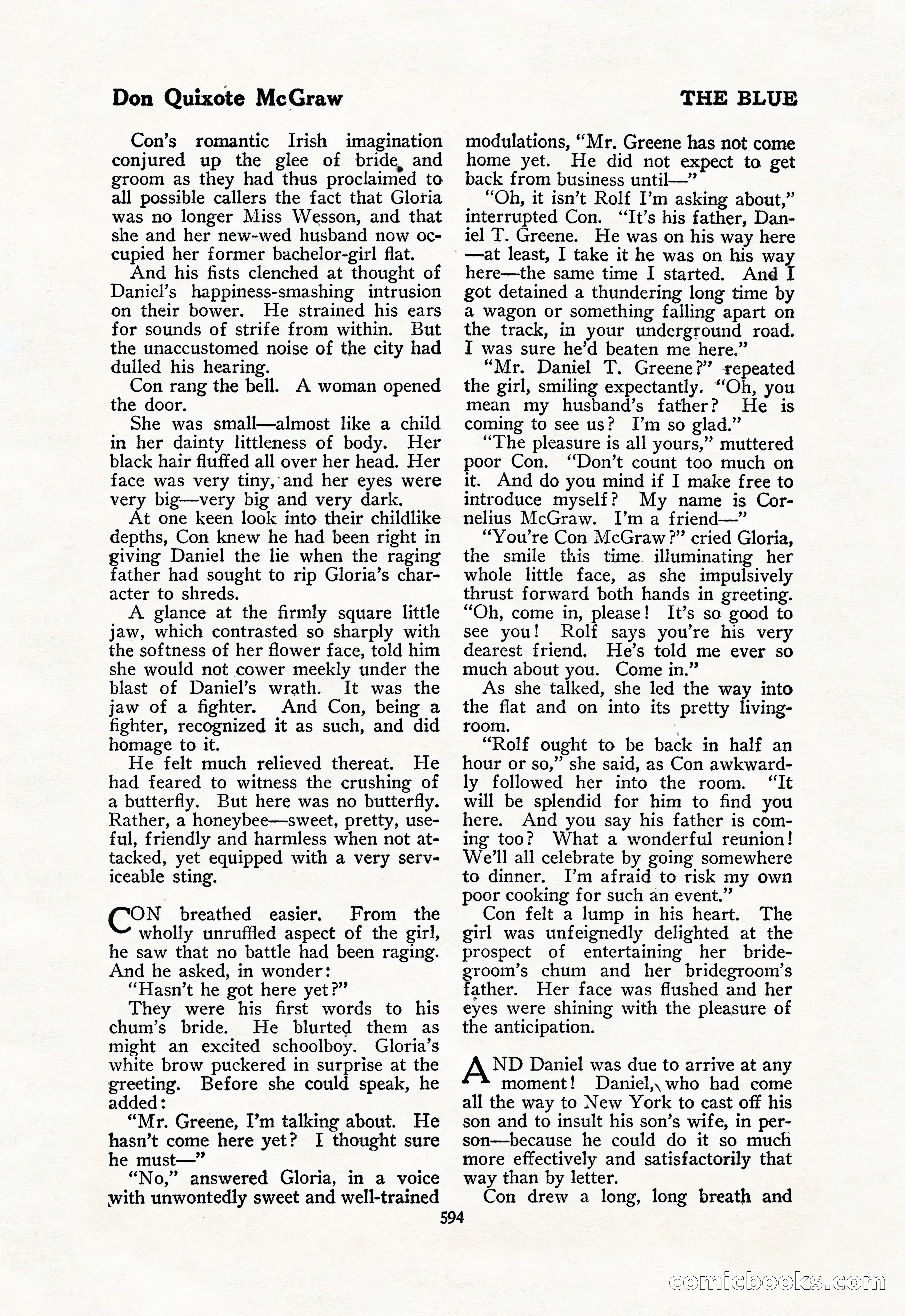 The Blue Book Magazine, February 1918 — page 20 of 204