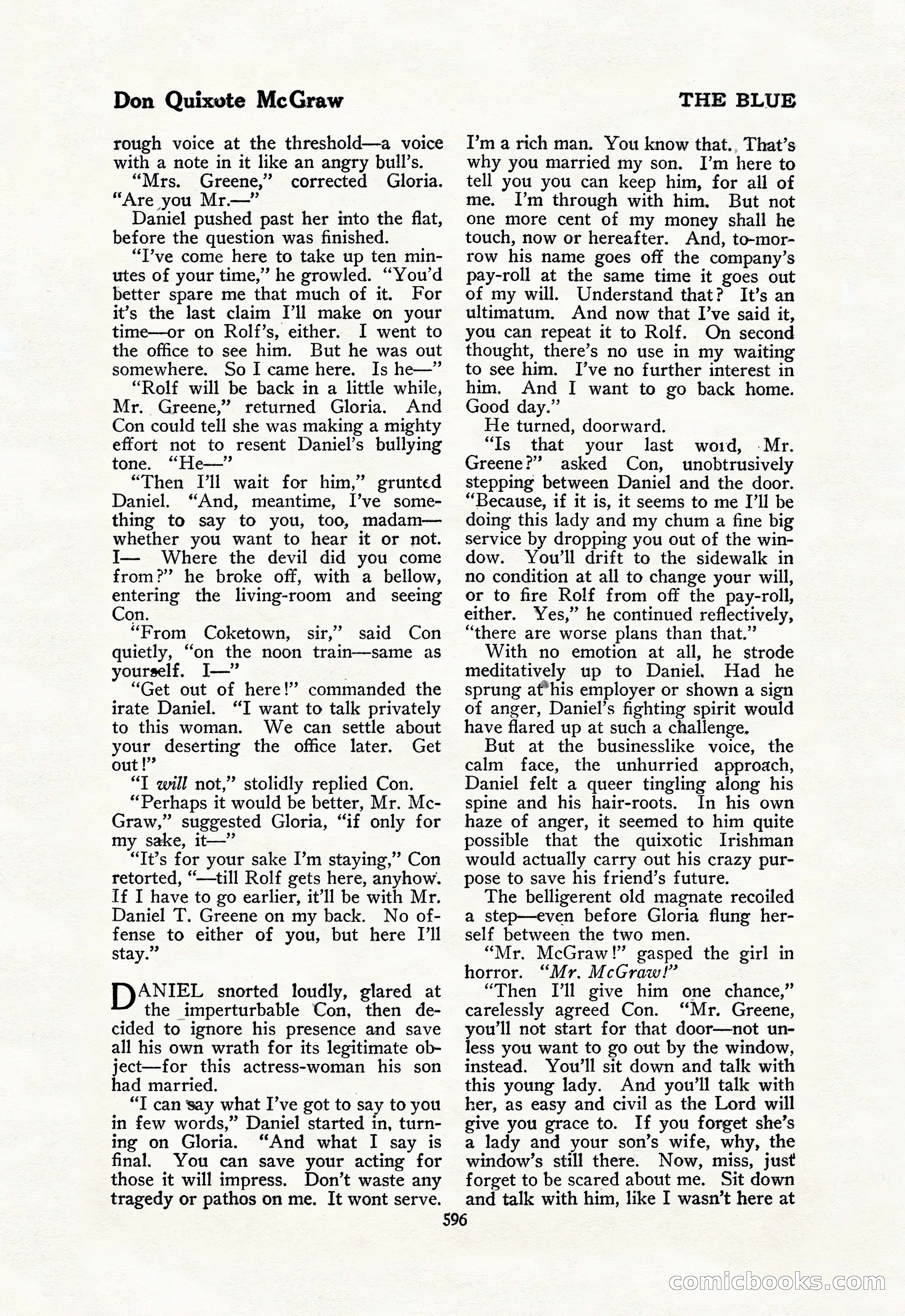 The Blue Book Magazine, February 1918 — page 22 of 204