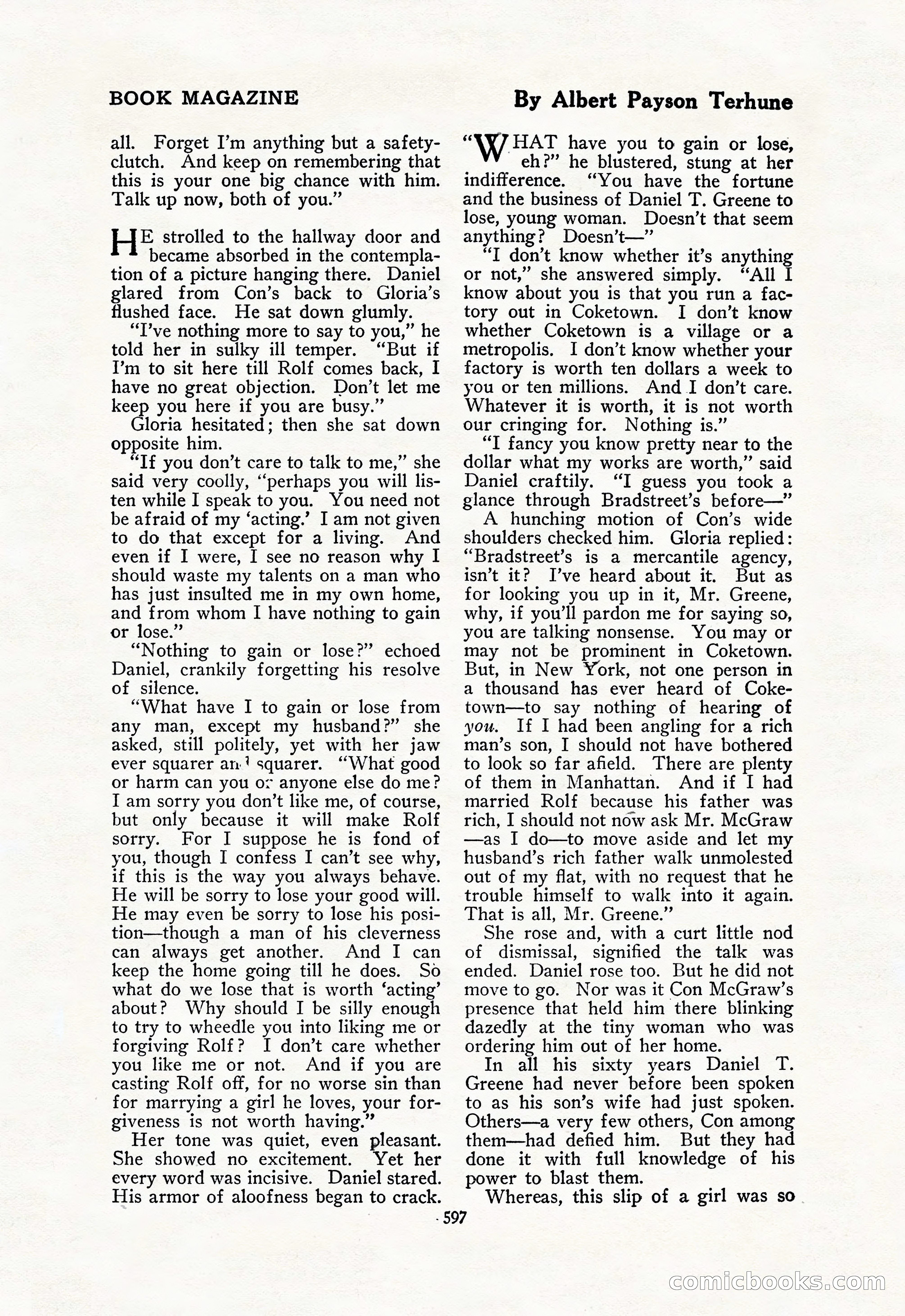 The Blue Book Magazine, February 1918 — page 23 of 204