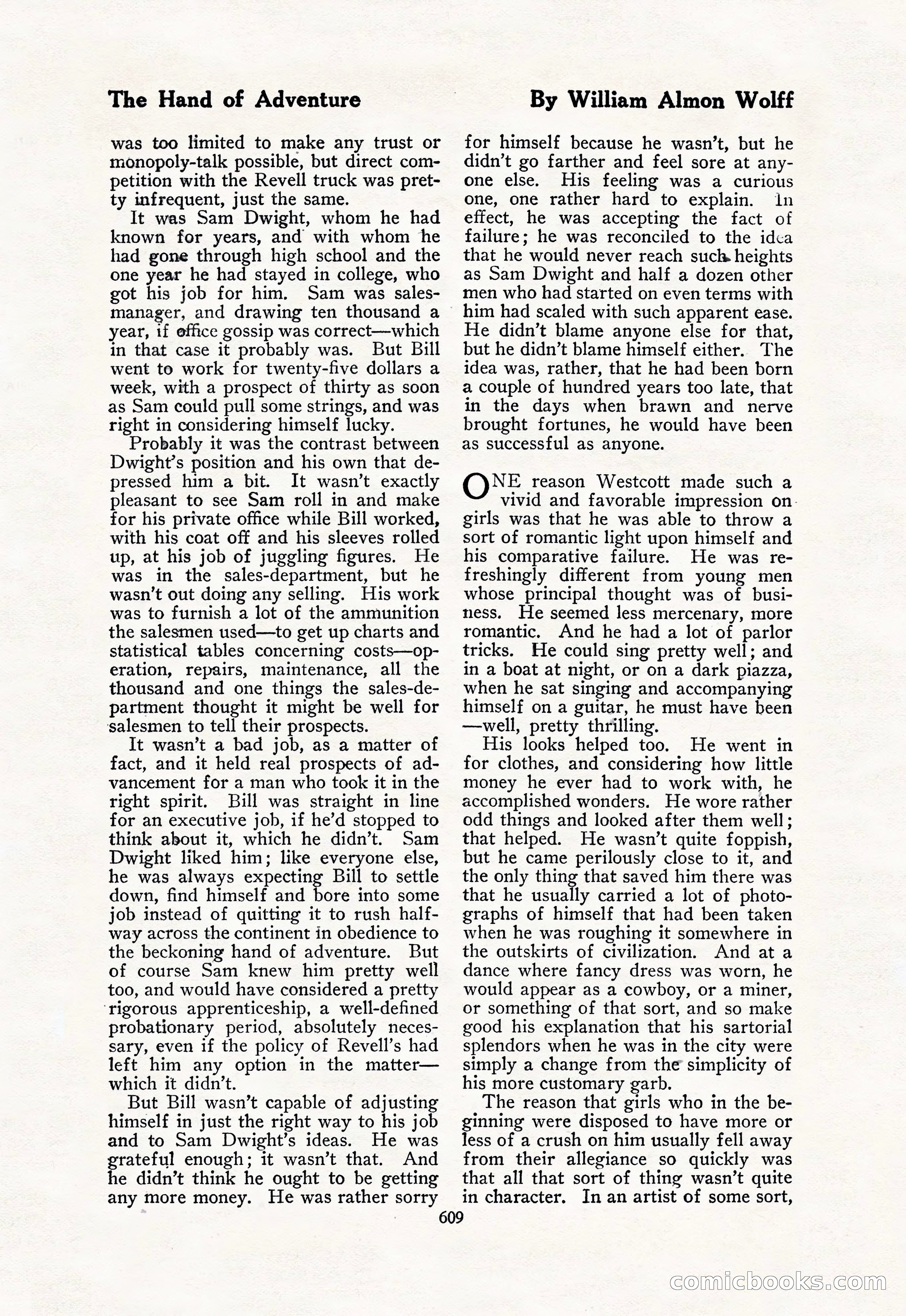 The Blue Book Magazine, February 1918 — page 35 of 204