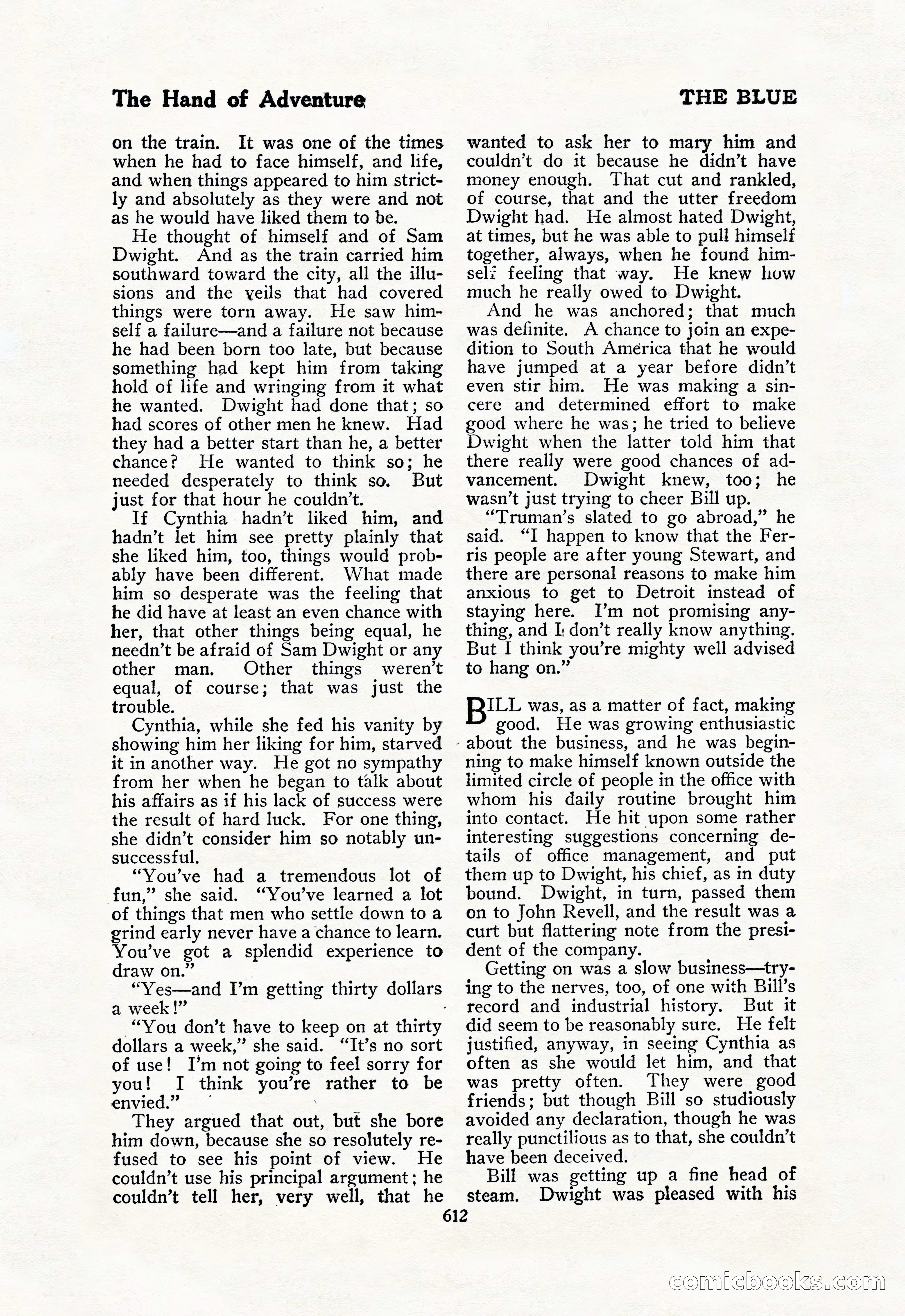 The Blue Book Magazine, February 1918 — page 38 of 204