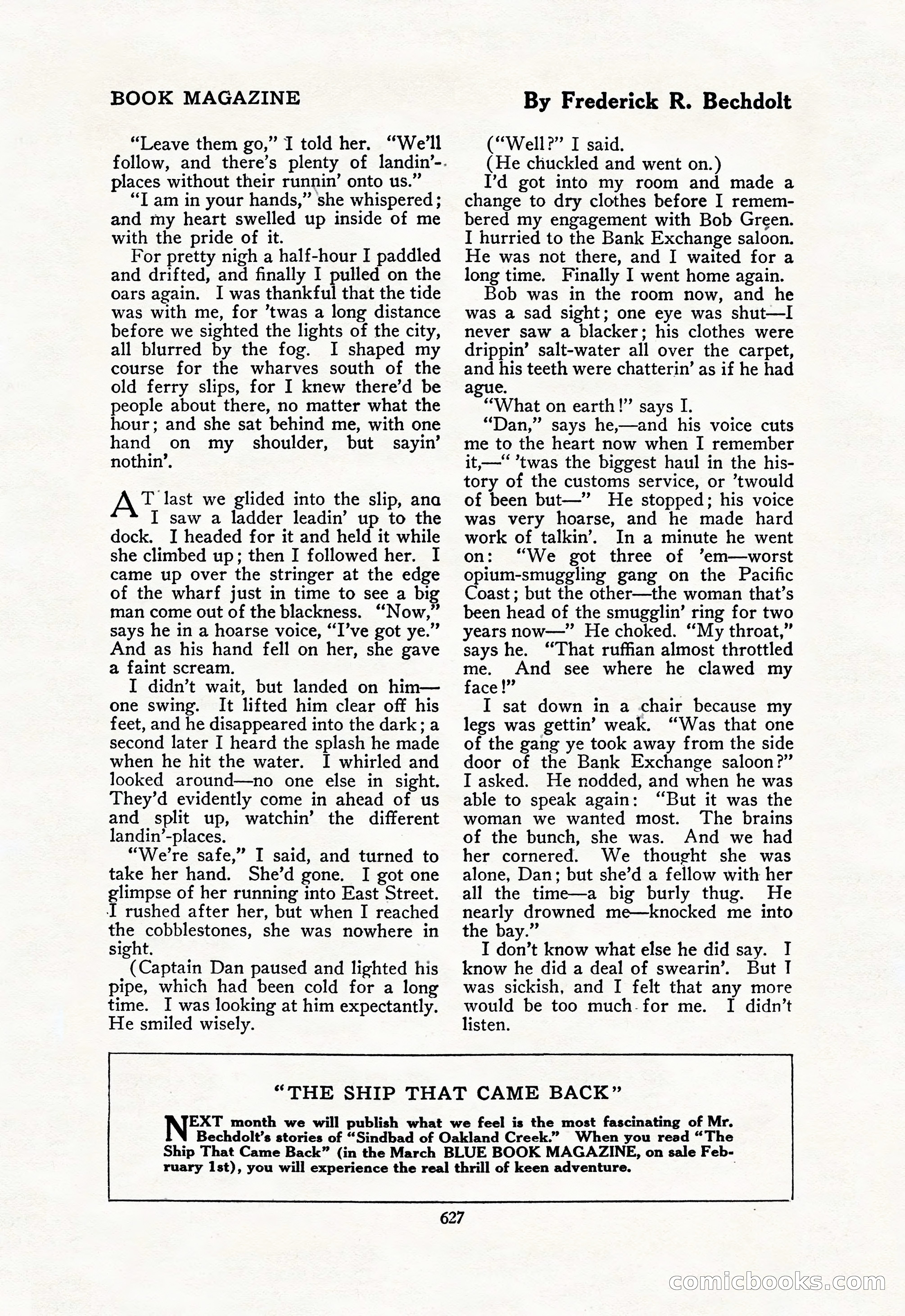 The Blue Book Magazine, February 1918 — page 53 of 204