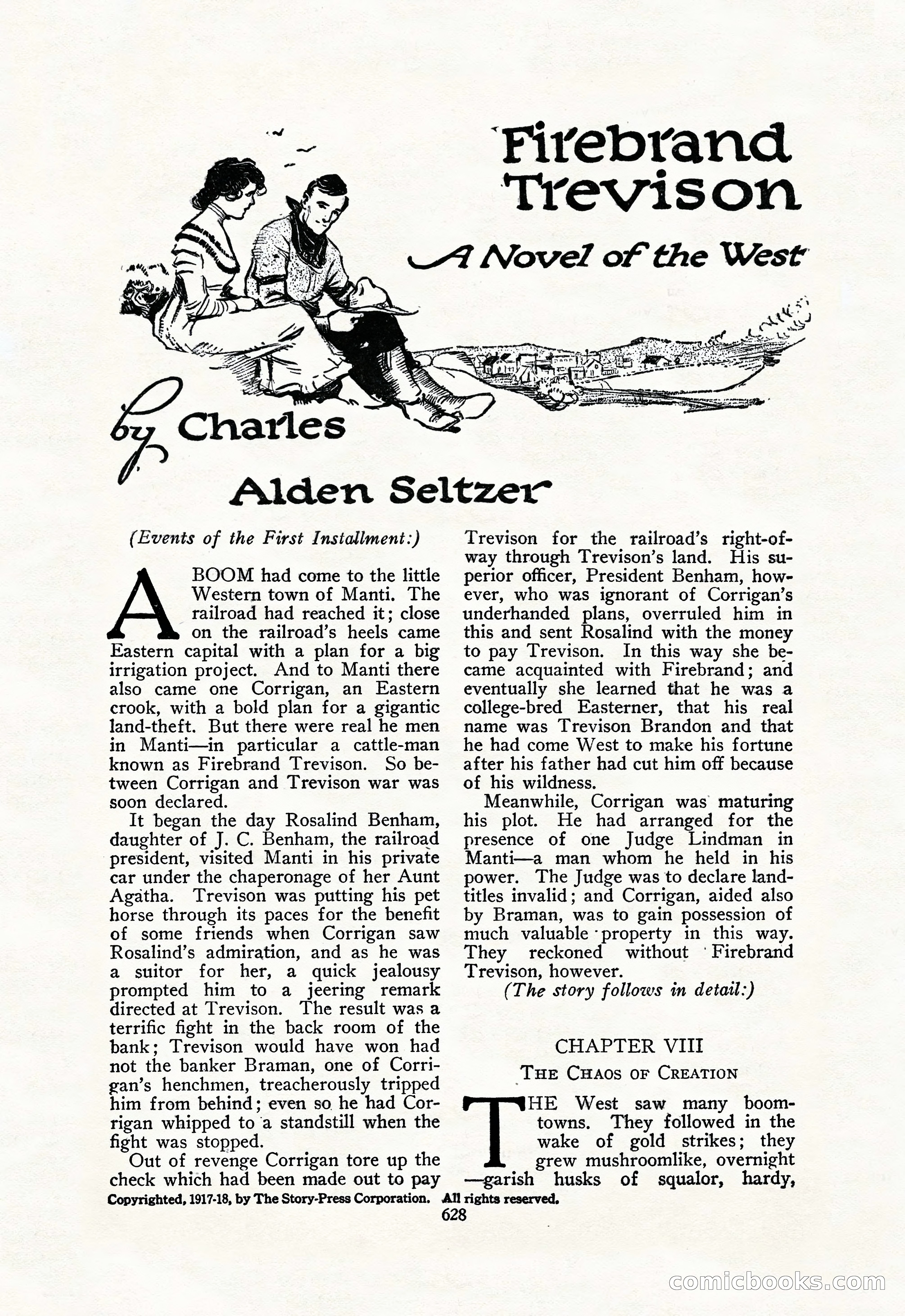 The Blue Book Magazine, February 1918 — page 54 of 204