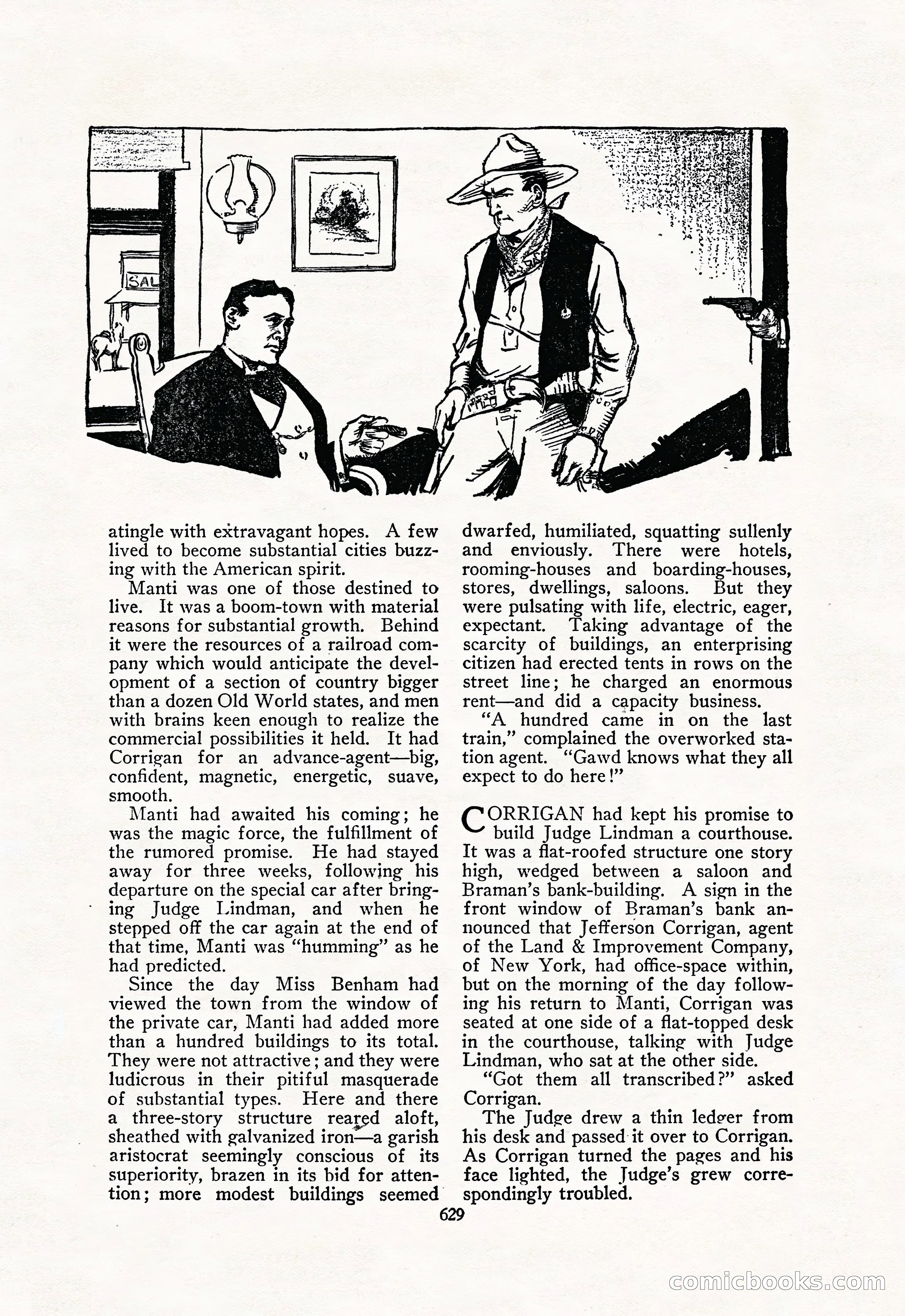 The Blue Book Magazine, February 1918 — page 55 of 204