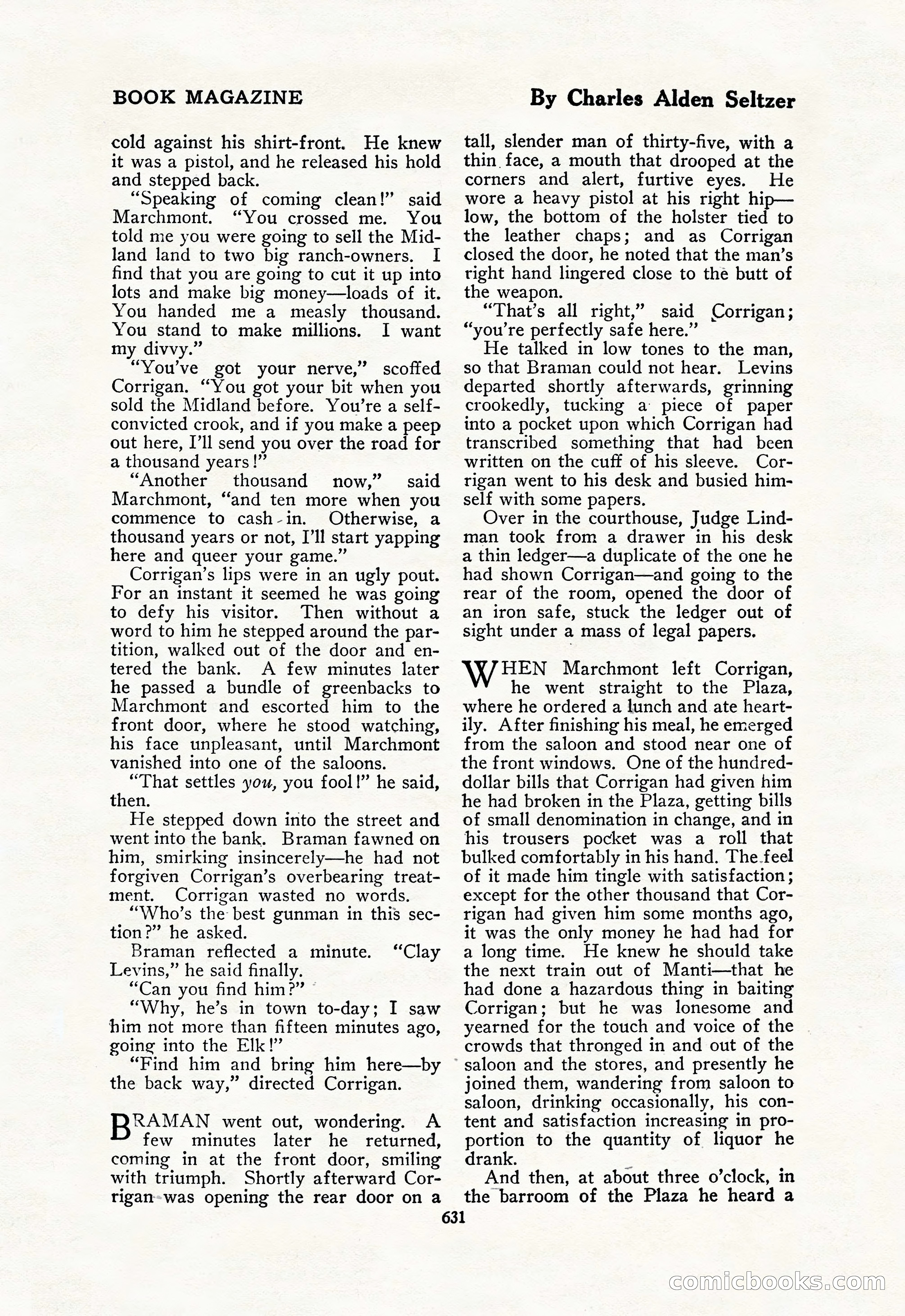 The Blue Book Magazine, February 1918 — page 57 of 204