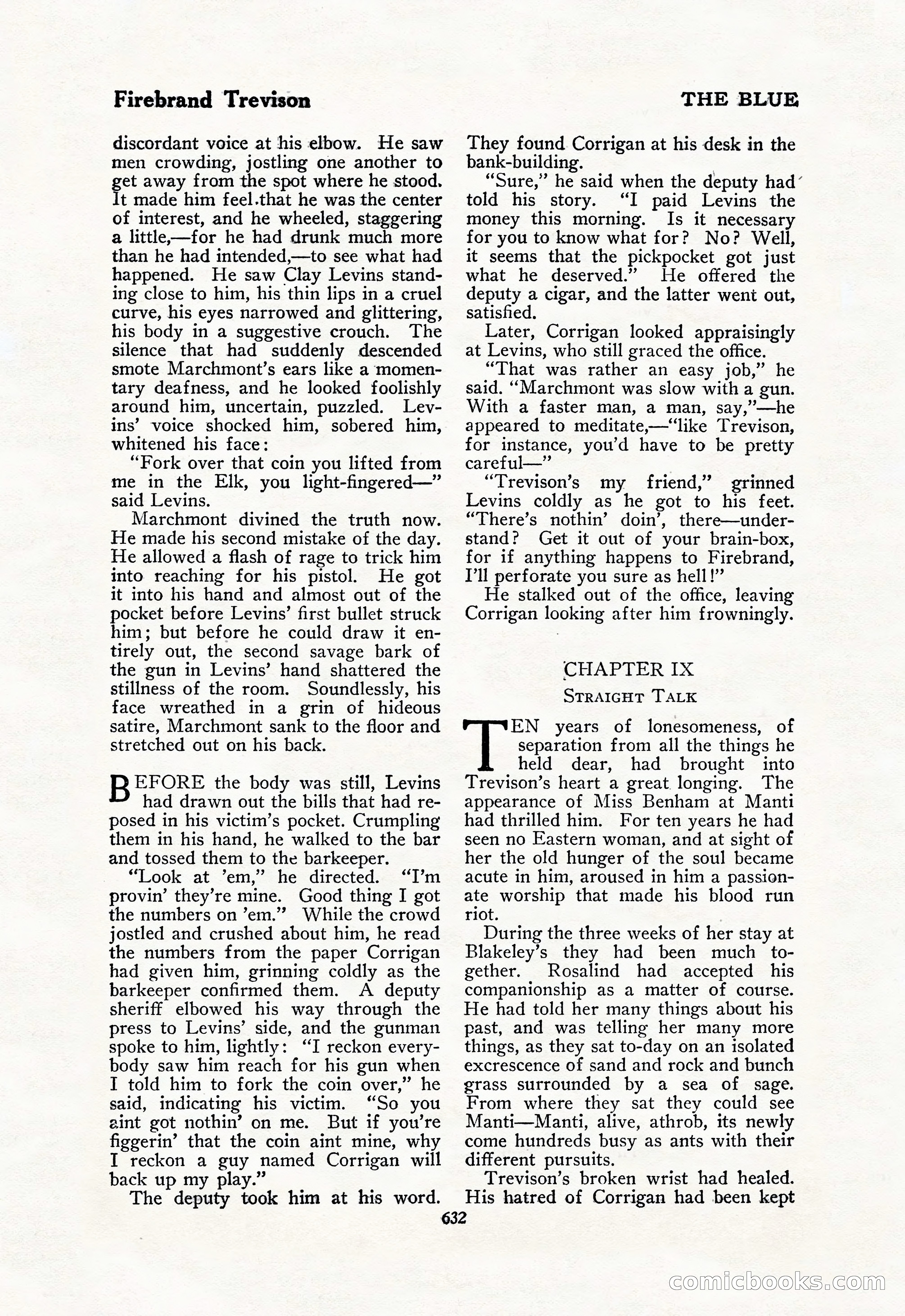 The Blue Book Magazine, February 1918 — page 58 of 204