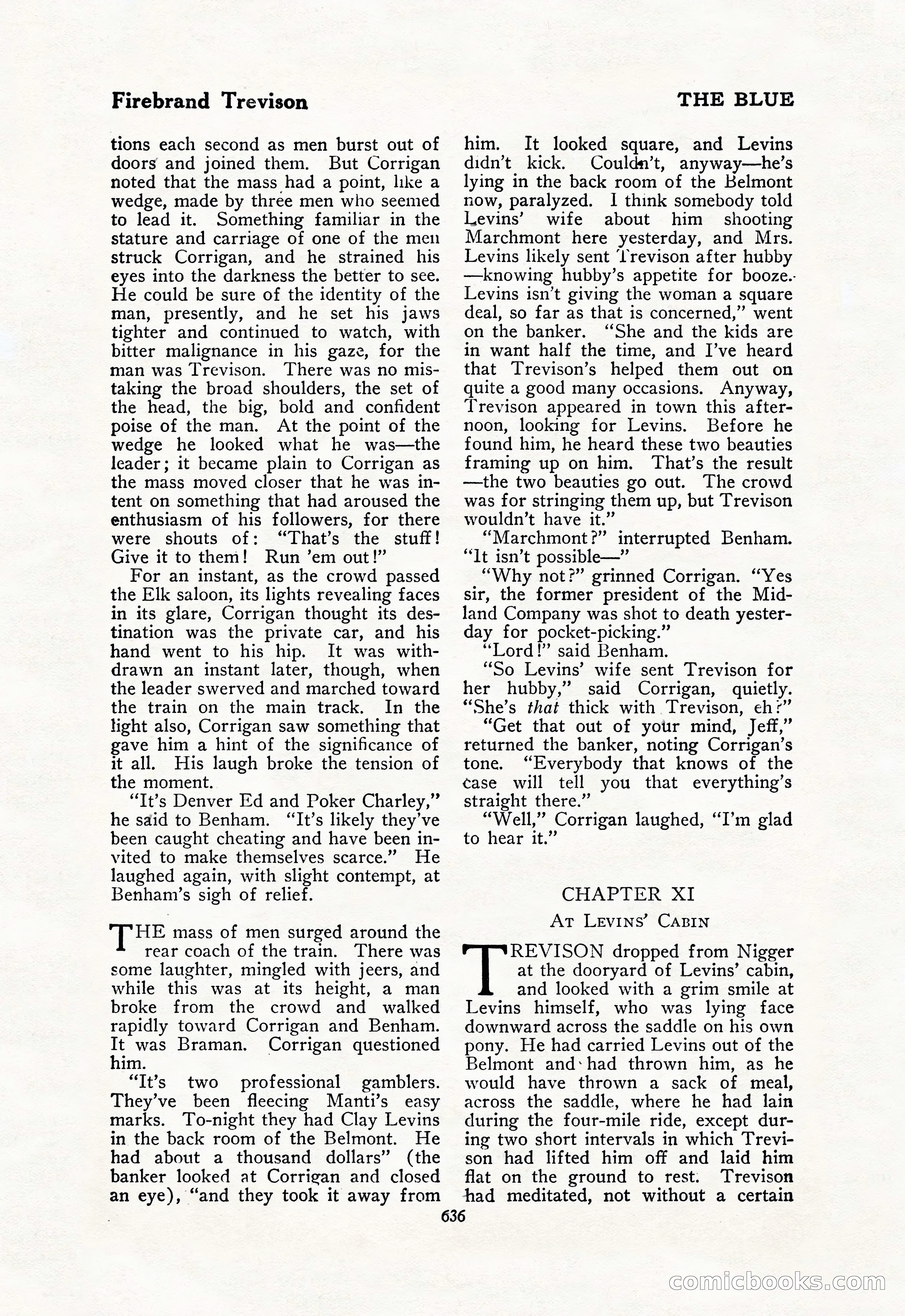 The Blue Book Magazine, February 1918 — page 62 of 204