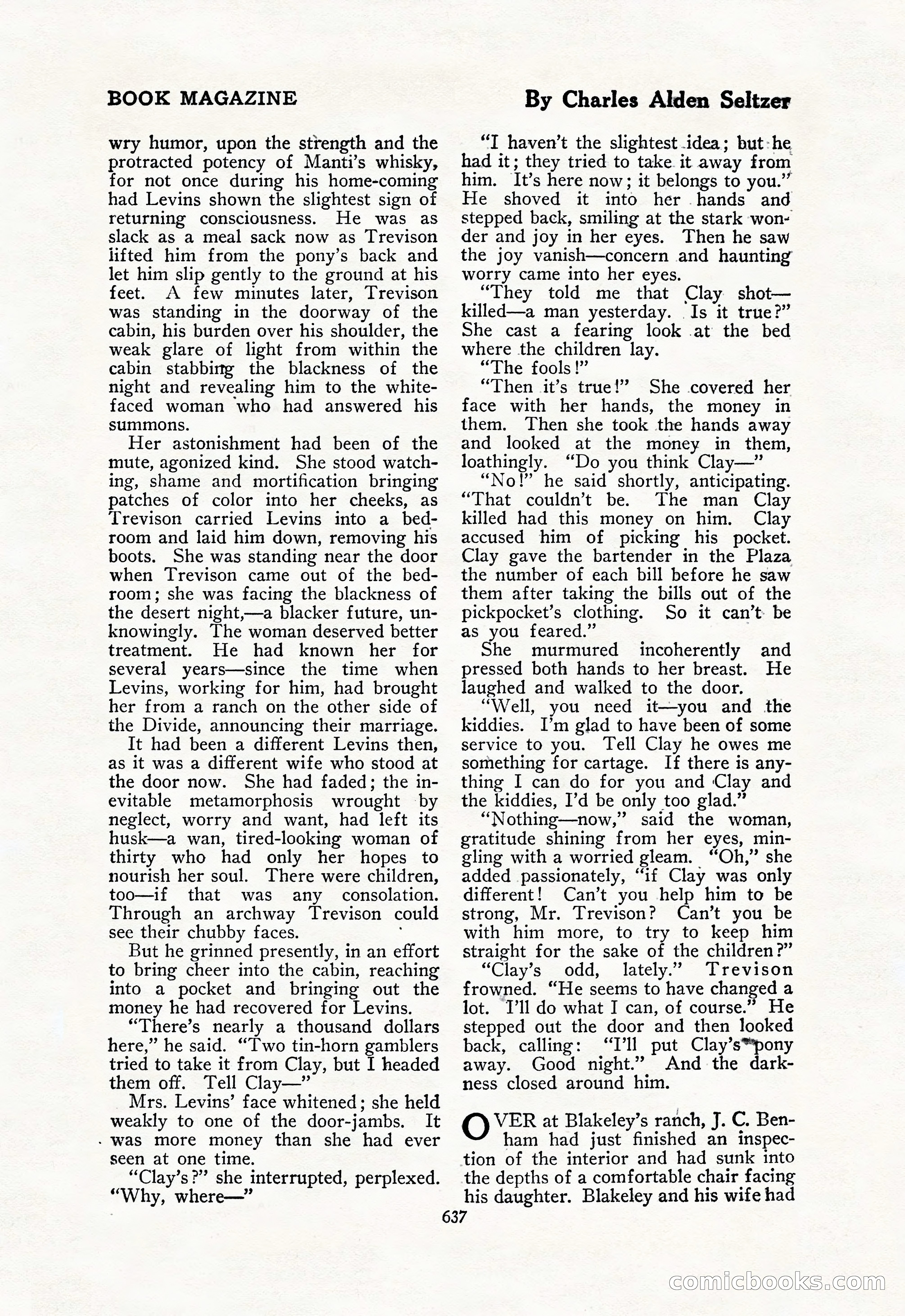 The Blue Book Magazine, February 1918 — page 63 of 204