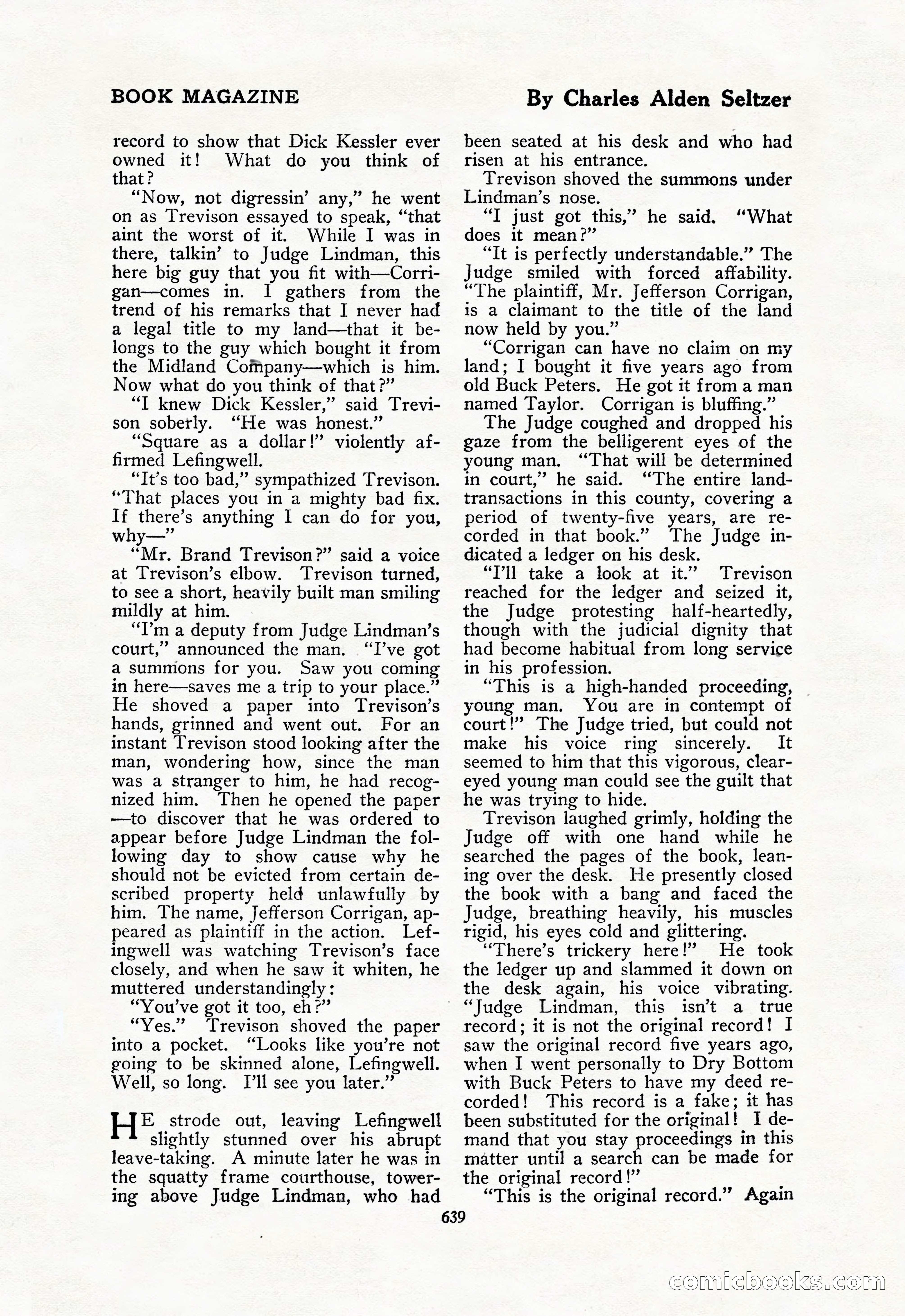 The Blue Book Magazine, February 1918 — page 65 of 204