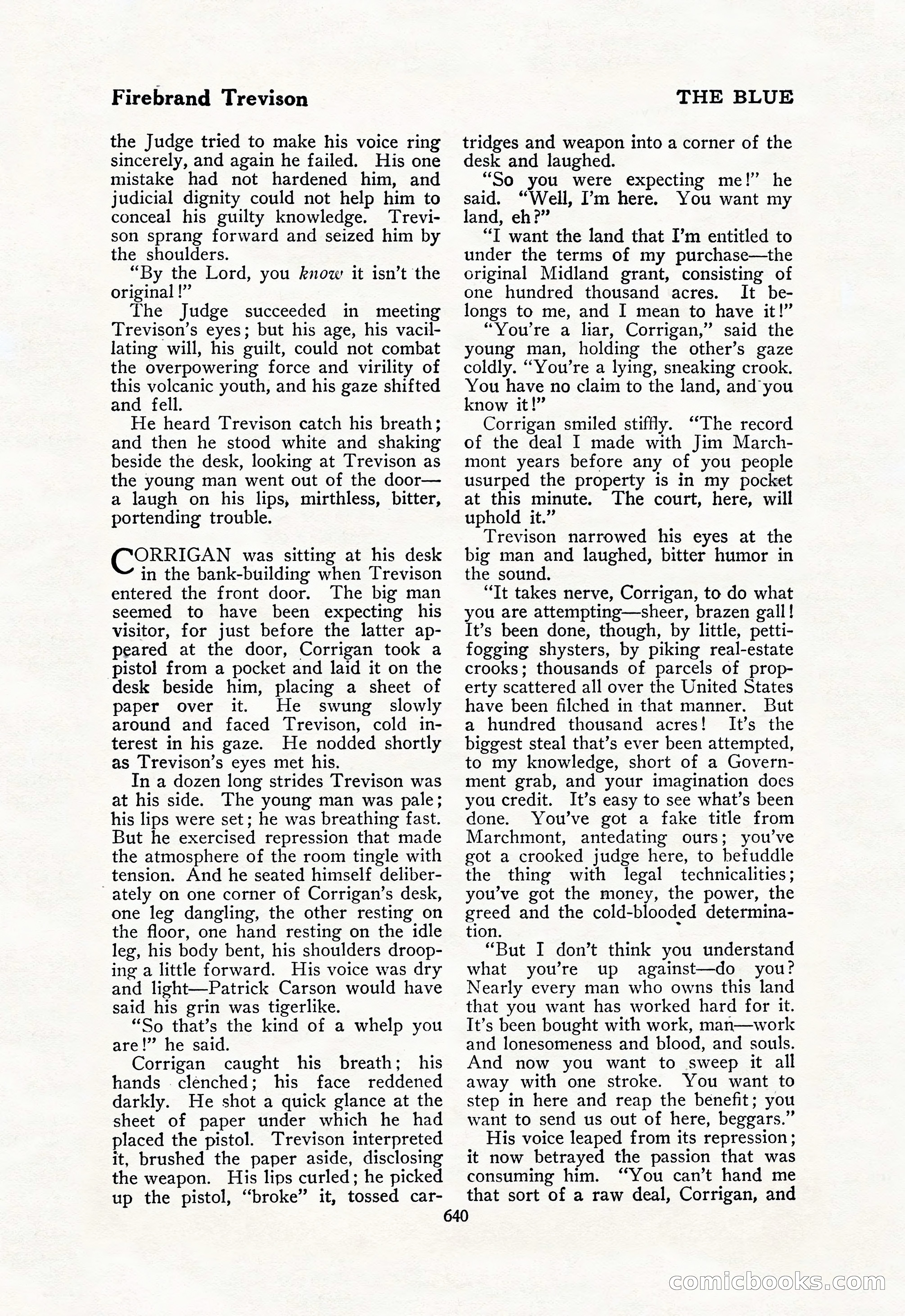 The Blue Book Magazine, February 1918 — page 66 of 204