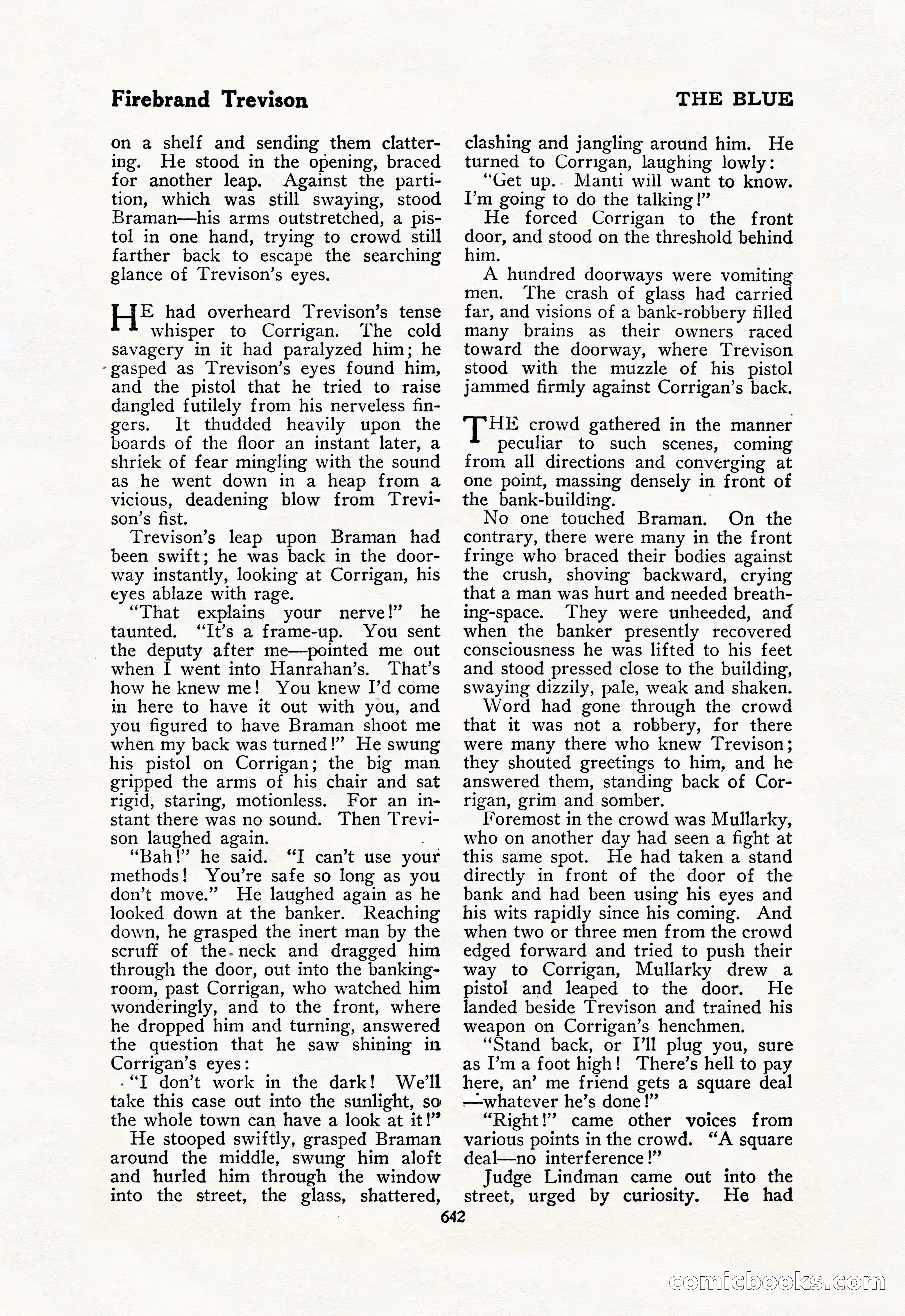 The Blue Book Magazine, February 1918 — page 68 of 204