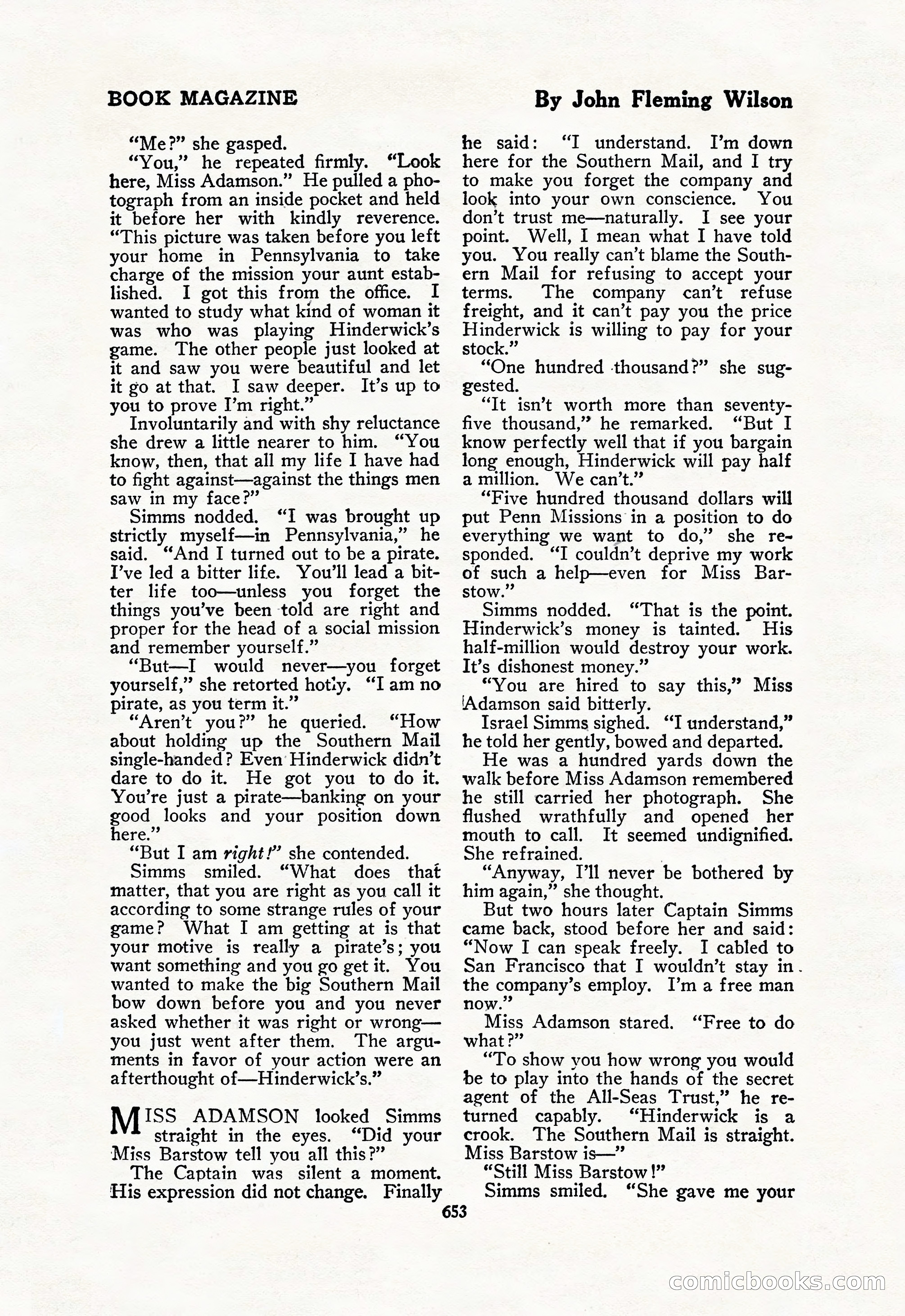 The Blue Book Magazine, February 1918 — page 79 of 204