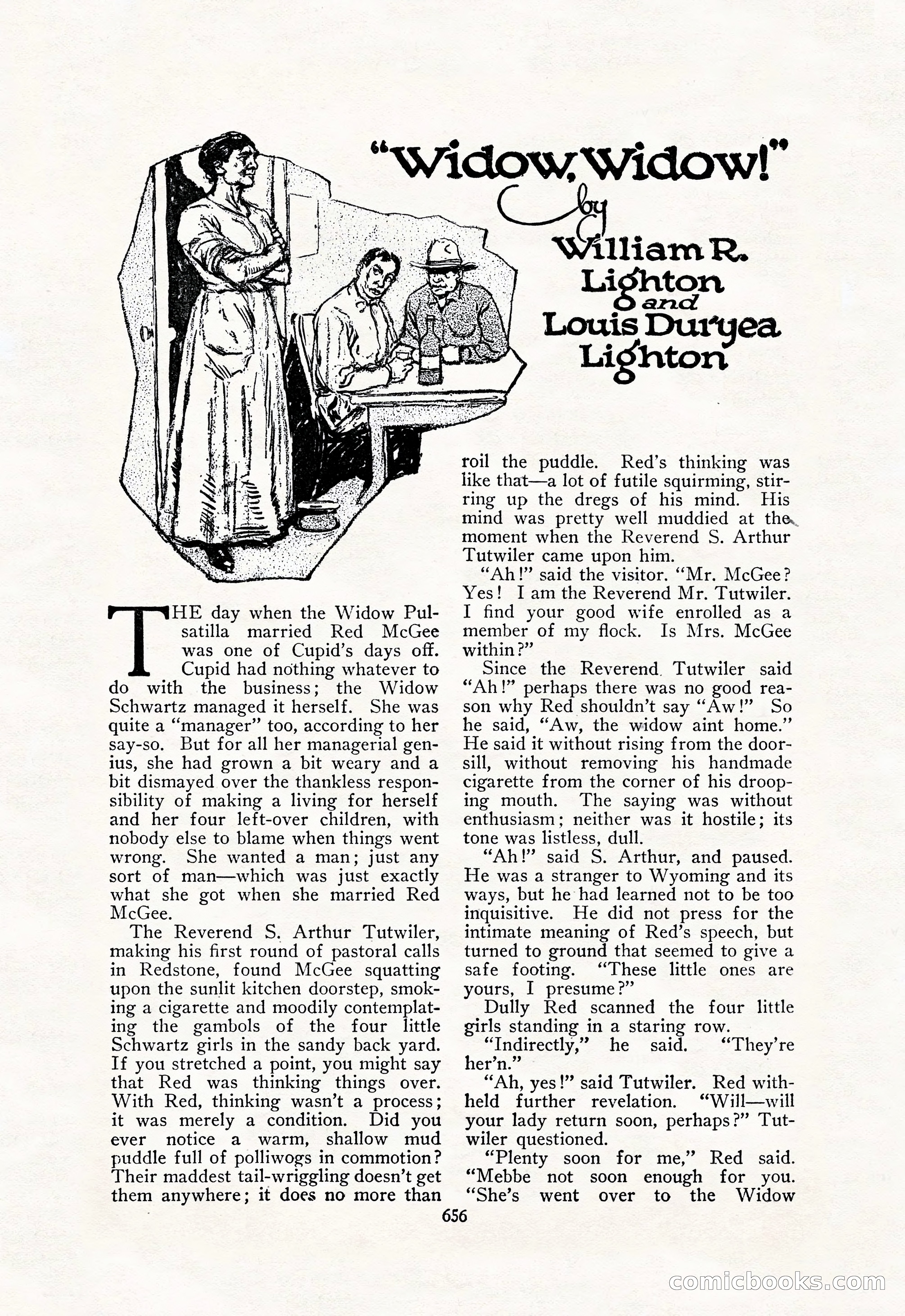The Blue Book Magazine, February 1918 — page 82 of 204