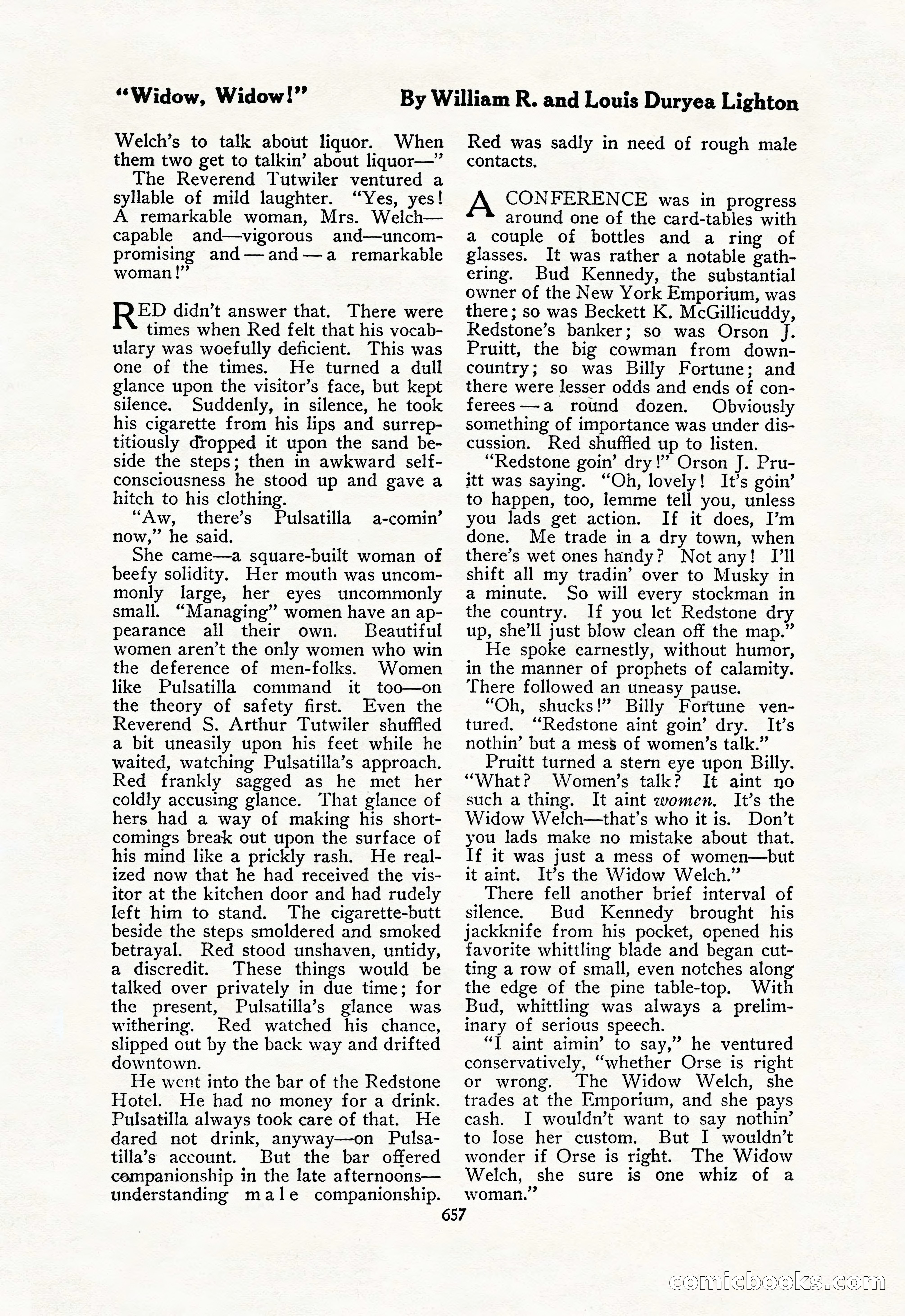 The Blue Book Magazine, February 1918 — page 83 of 204