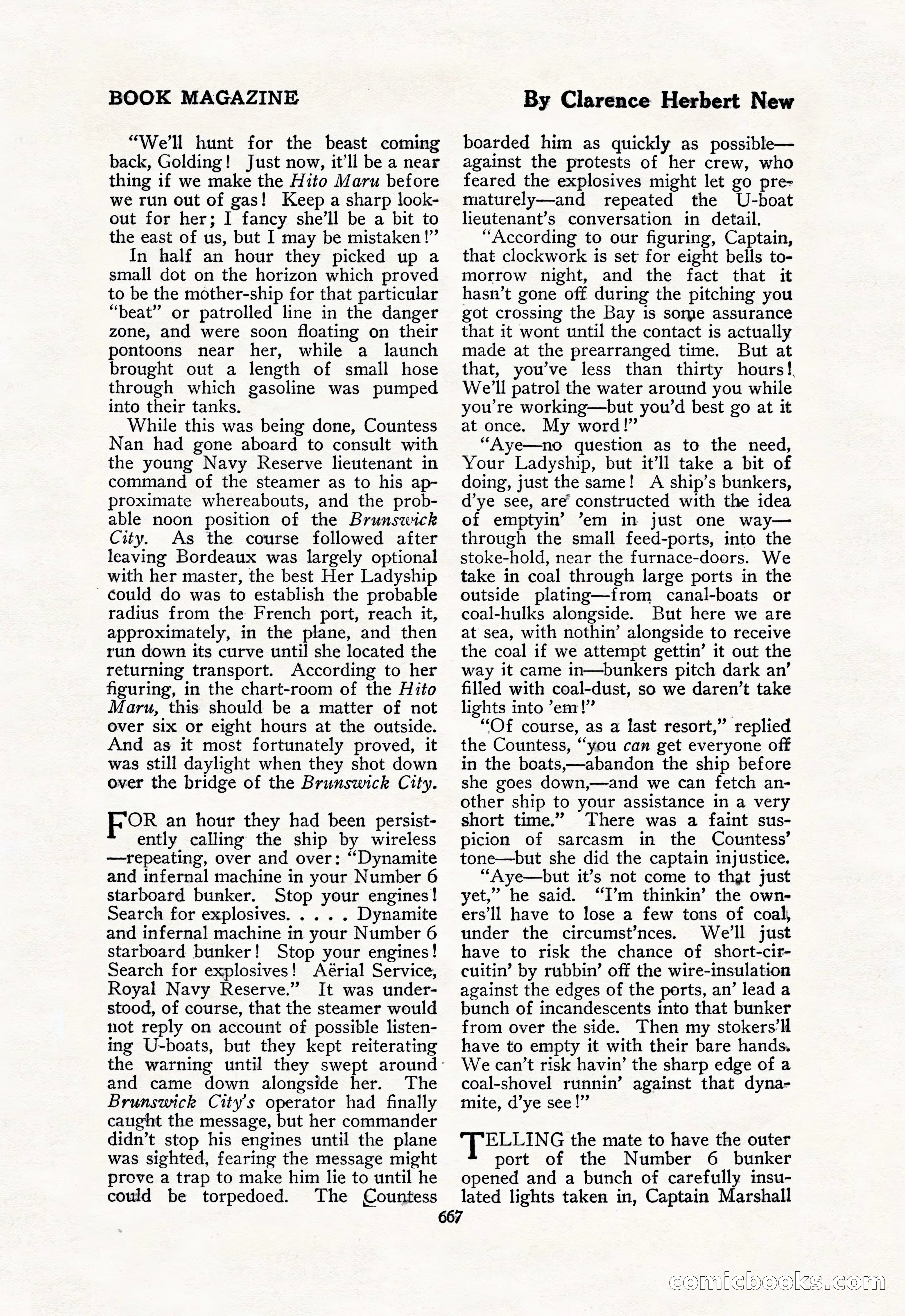 The Blue Book Magazine, February 1918 — page 93 of 204