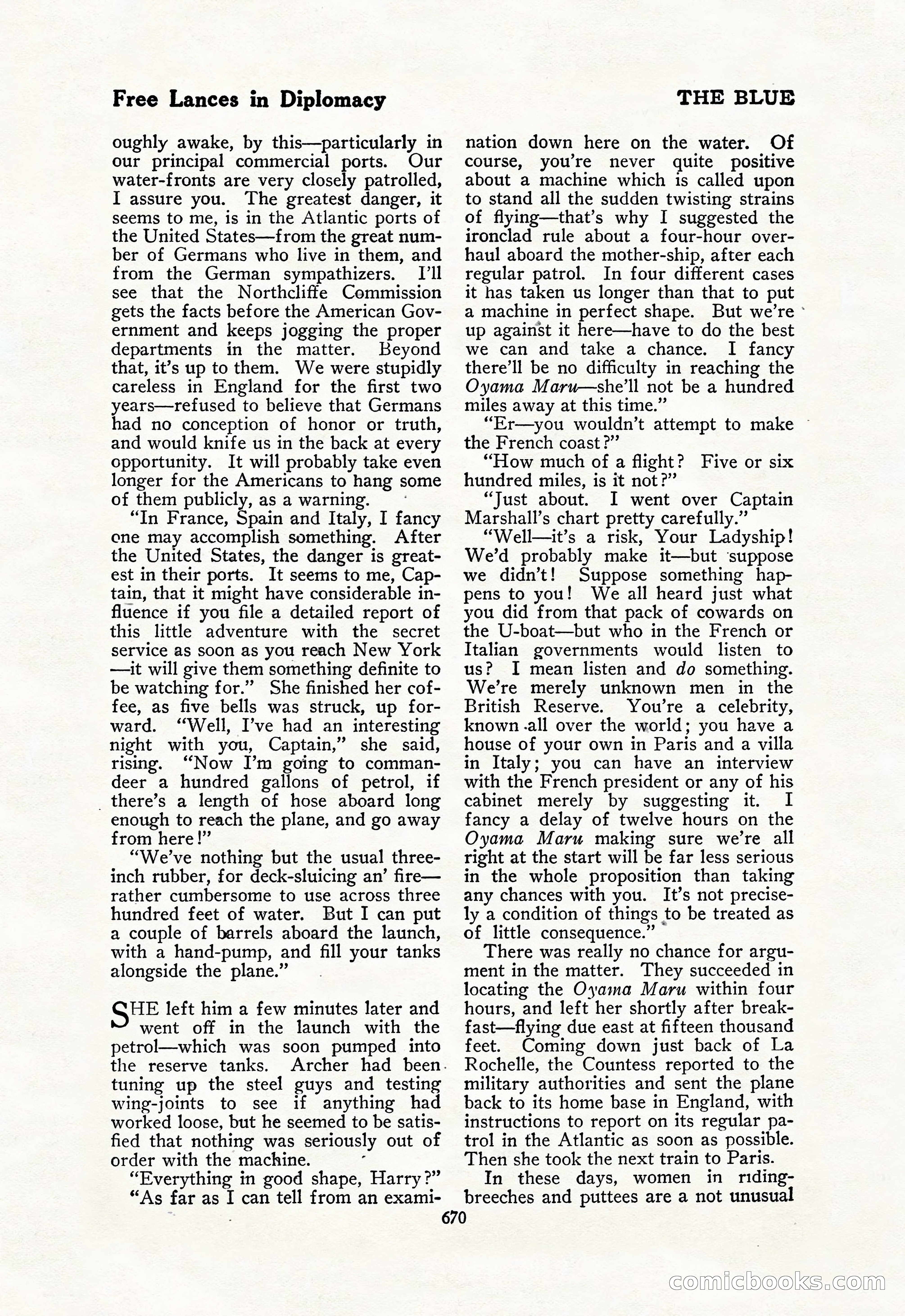 The Blue Book Magazine, February 1918 — page 96 of 204