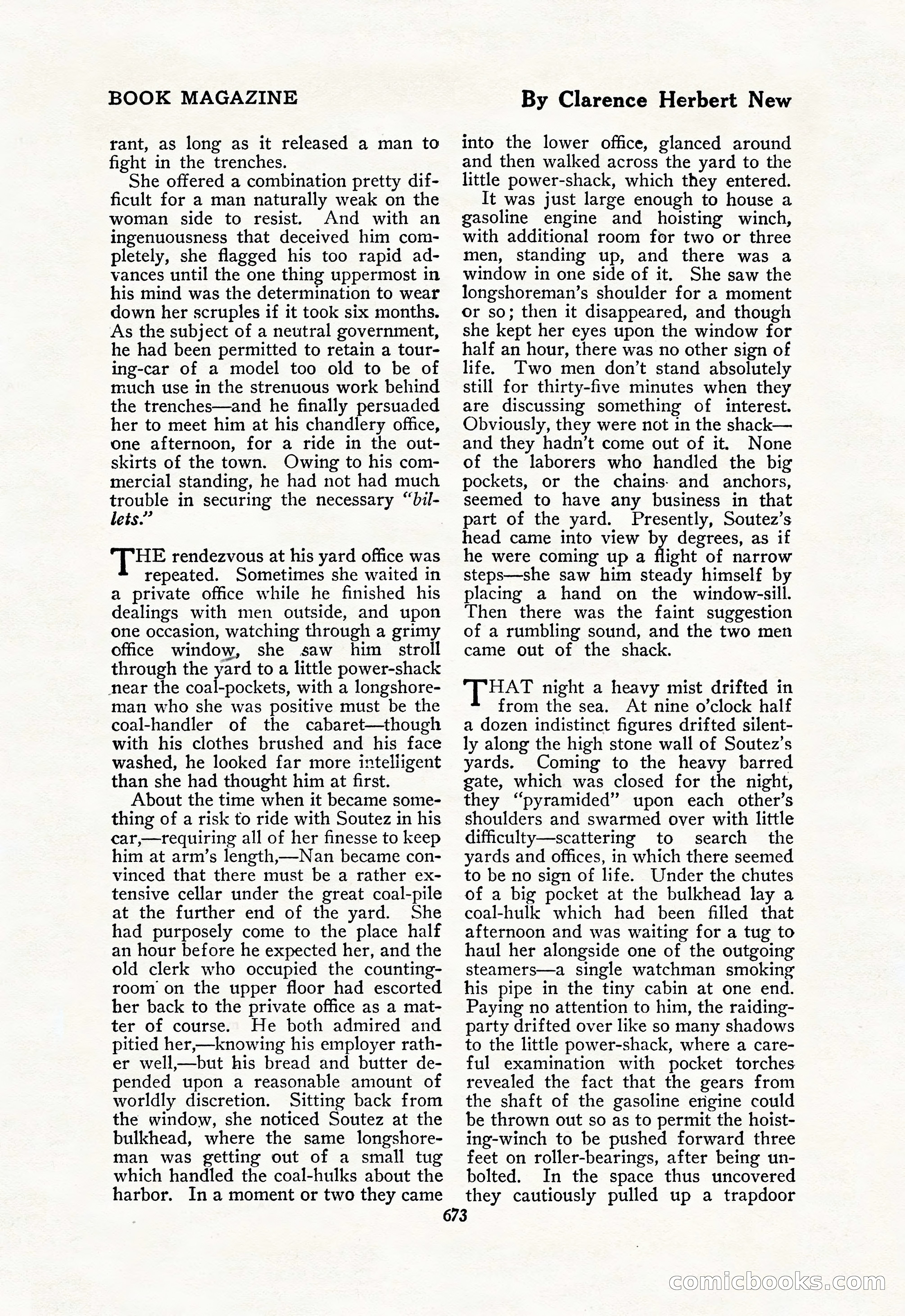 The Blue Book Magazine, February 1918 — page 99 of 204