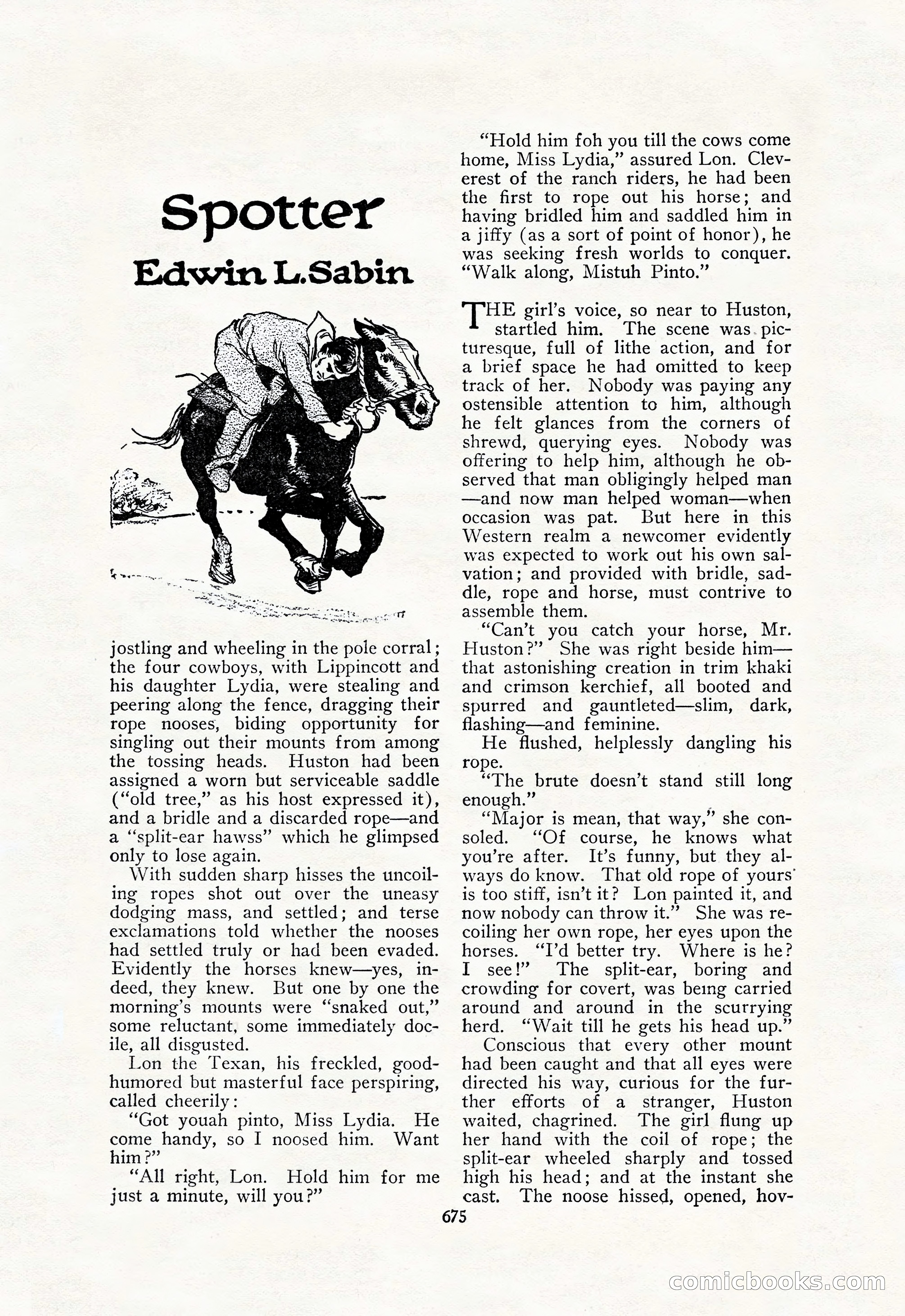 The Blue Book Magazine, February 1918 — page 101 of 204